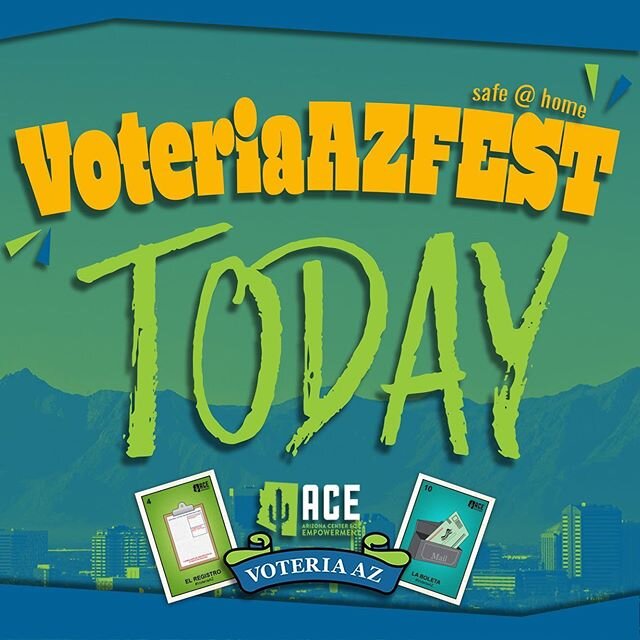 We&rsquo;re kicking off #VOTEriaAZFEST with a set by our special guest @soy.reco Make sure to register at the link in our bio and join us at 5 PM! It&rsquo;s gonna be a blast! #VOTEria #EmpowerAZ