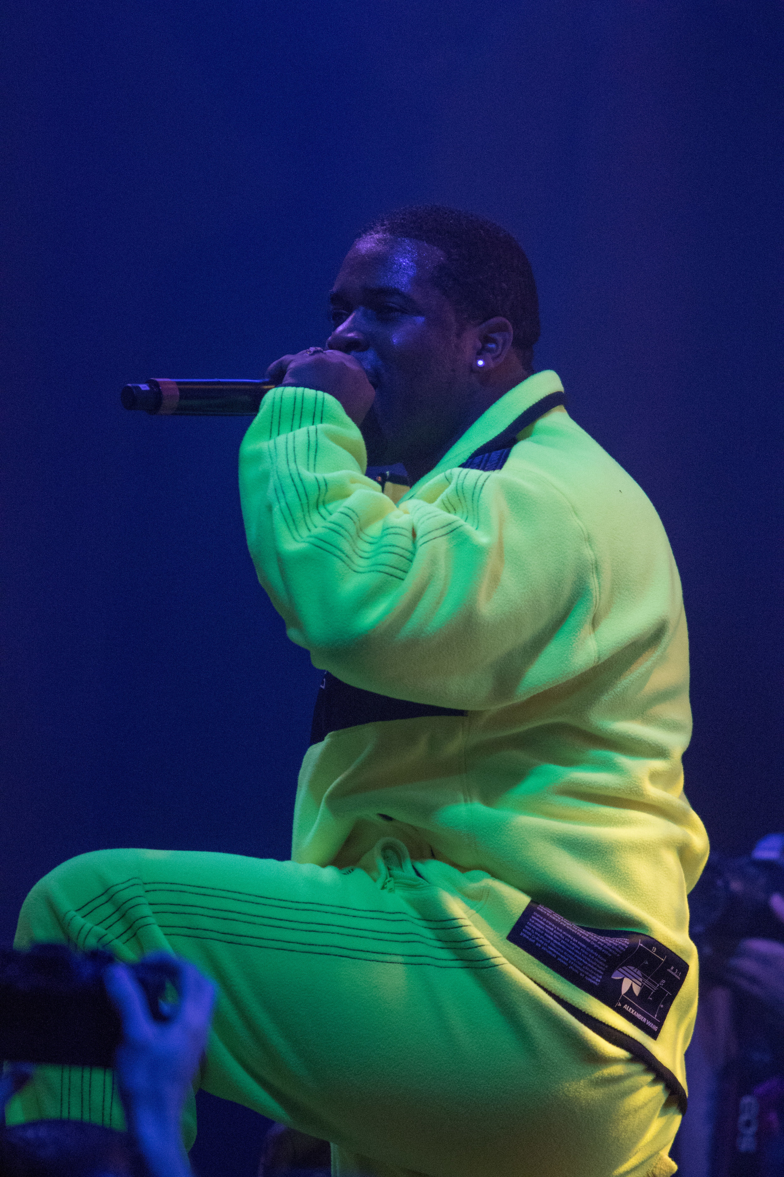  A$AP Ferg (Darold D. Brown Ferguson Jr.) performs "Shabba Ranks" at the Pigeons and Planes Stage at Complexcon. Ferguson was one of the many performers at the event which hosted numerous stage performances, booths with merchandise, discussion panels