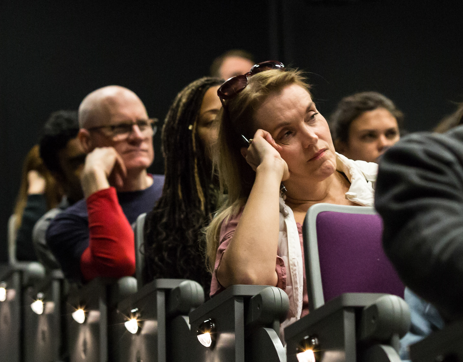  Heather Shepherd, a writer and local of the Santa Monica area attends the “Inclusion in TV: Q&A with Marvel and DC Comics Television Writers” that is presented by the Santa Monica Community College Media and Communication Studies departments in the 