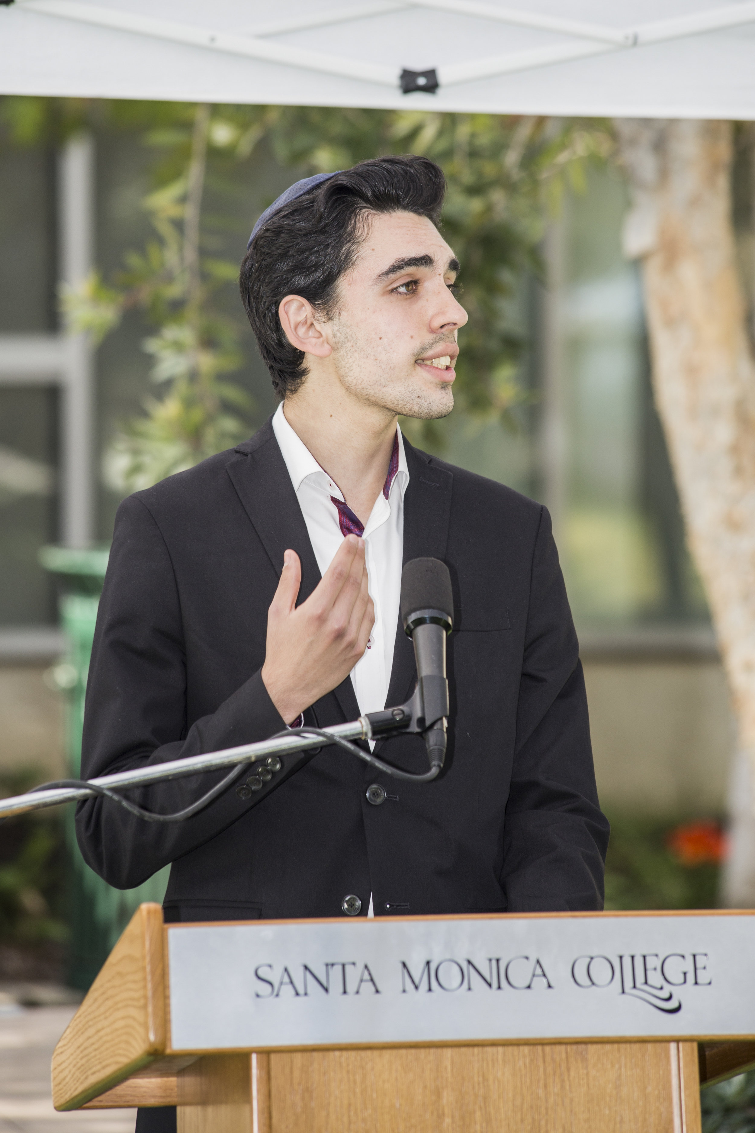  Itzchak “Isaac” Maghen
running for Secretary/ 
Slate: Transperancy, Interdependancy , Equity (TIE) 
Promise if elected:
“I would commit to being out on the quad, telling students ‘Hey, you have the opportunity to tell us (AS) what you think,' cause 