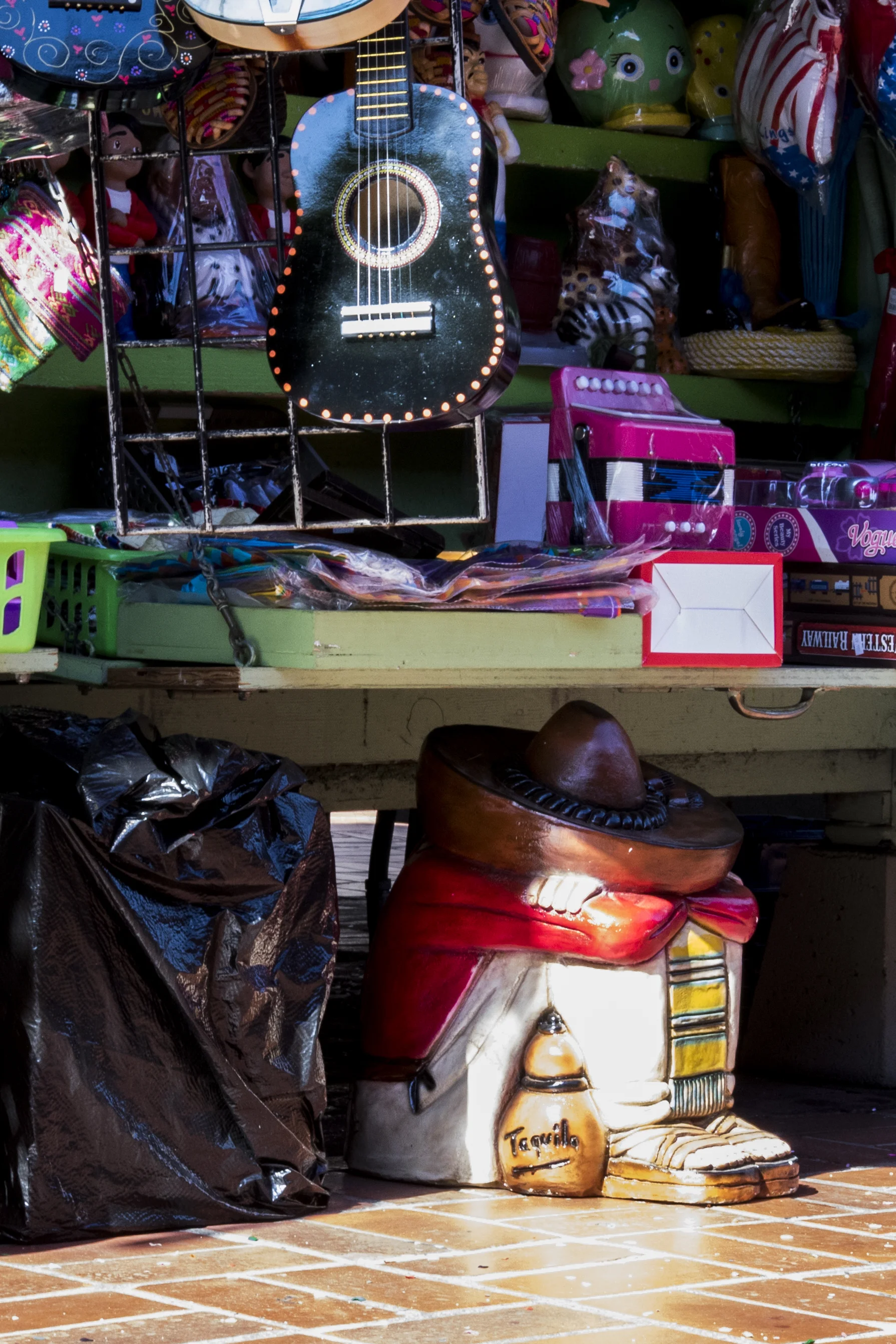 The front of one of the many stands on Olvera Street. (Zane Meyer-Thornton/Corsair Photo)
