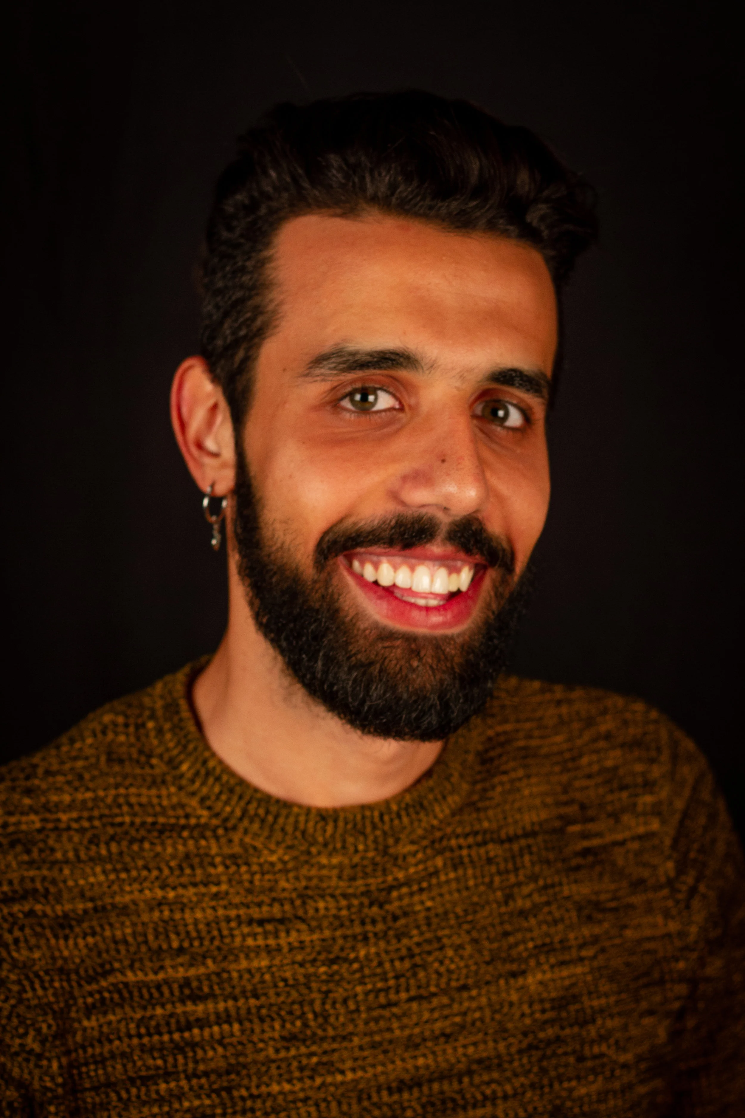 Skander Zmerli is running for Director of Budget Management. Photo was captured at Santa Monica College's Center for Media and Design on March 25, 2019. (Yasser Marte/Corsair Staff)