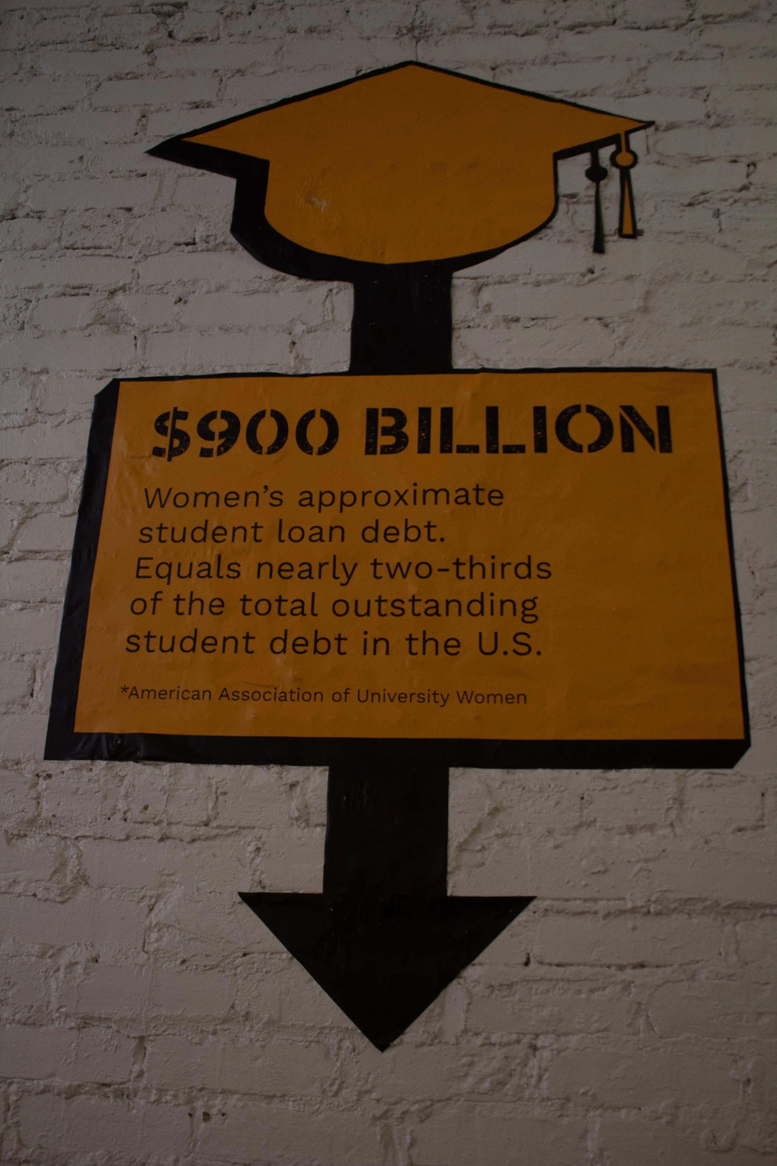  The wall of the hallway entering Stacks House, a pop-up experience with “Purpose,” Stacks House promises to educate its attendees about financial literacy, claiming they’ll walk away with “confidence” and “inspiration for their path forward.” April,