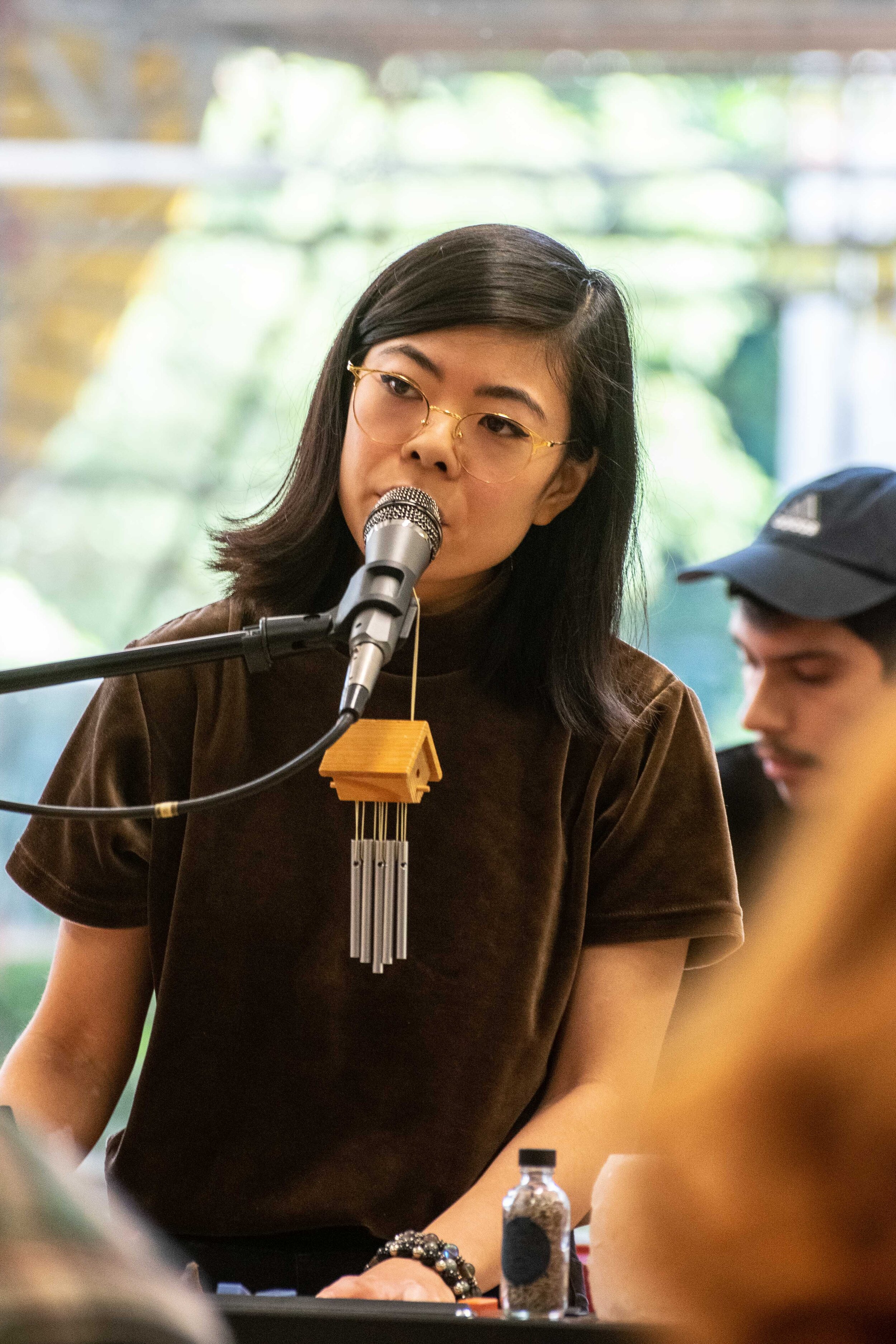  Lisa Sonoda playing a set for SMC Sustainability Week with the band Sonoda. (Conner Savage/The Corsair) 