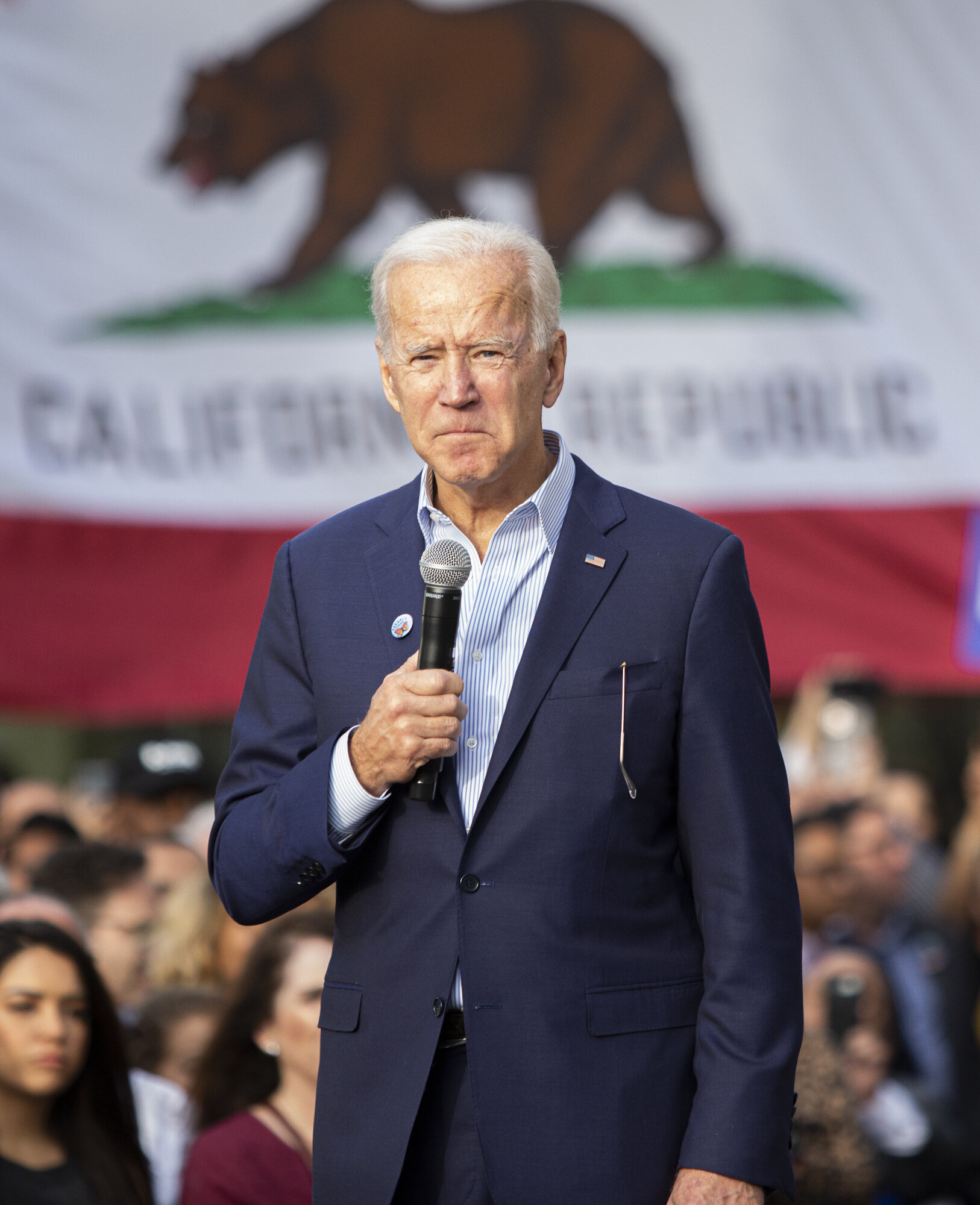  2020 presidential candidate Joe Biden, speaks during an event on Thursday, November 14 at Los Angeles Trade–Technical College, in Los Angeles, Calif. (Yasamin Jafari Tehrani / The Corsair) 