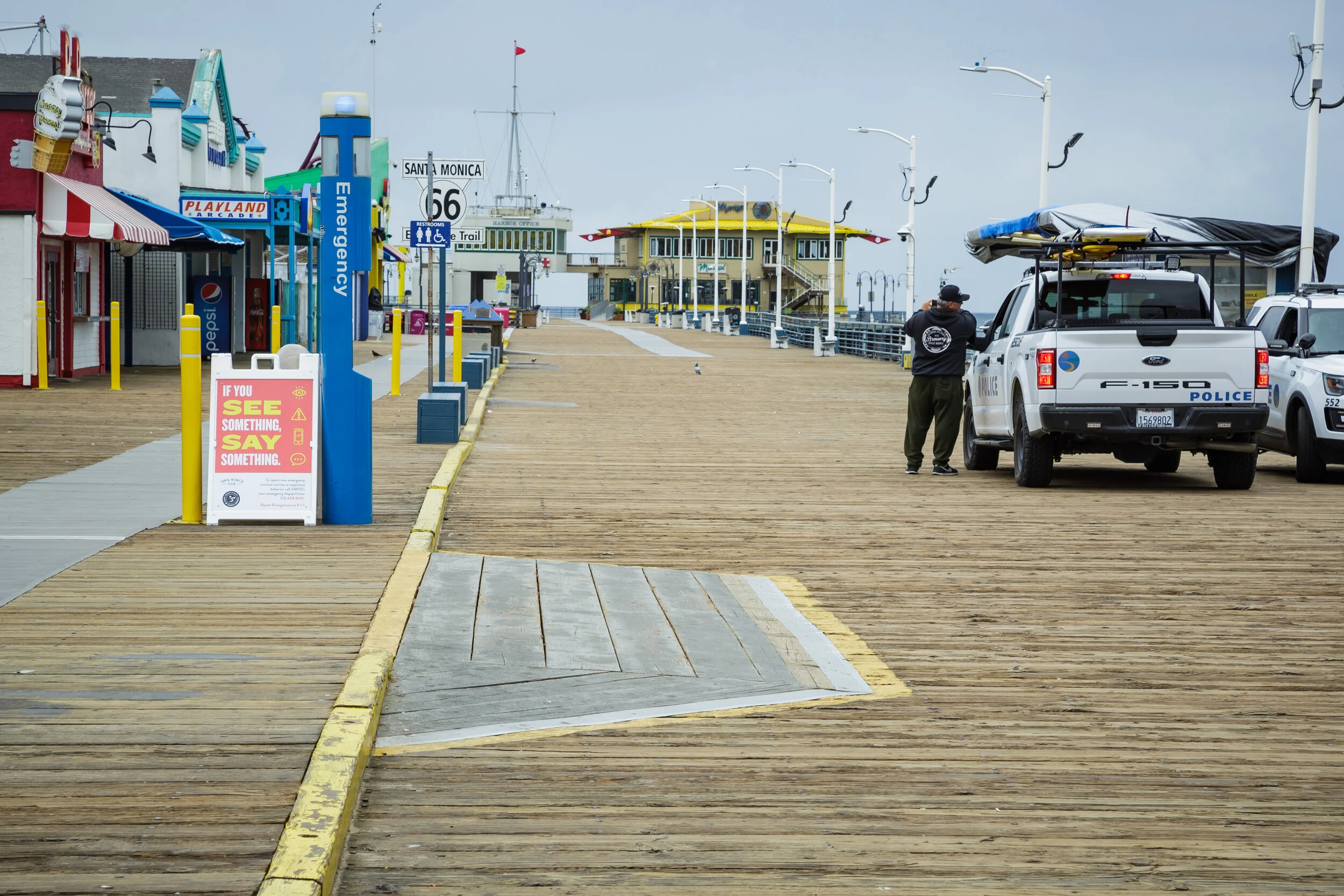 Santa Monica Pier Closure — The Corsair