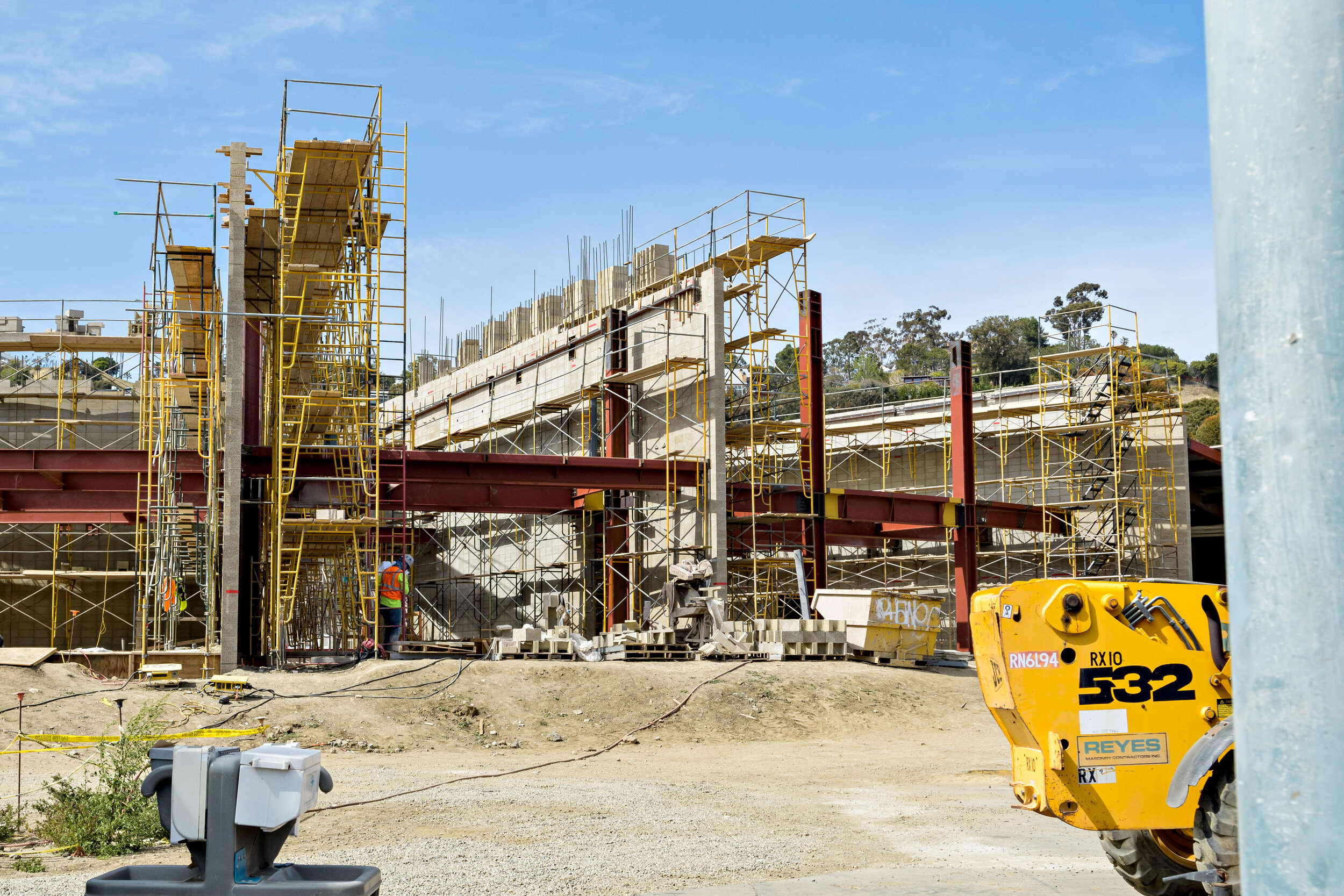  A view of the construction site at the Santa Monica College (SMC) Malibu campus in Malibu, Calif., on Monday, April 5, 2021. Building at the site has been proceeding for the last year, and the campus is scheduled to be finished by the end of 2021, a