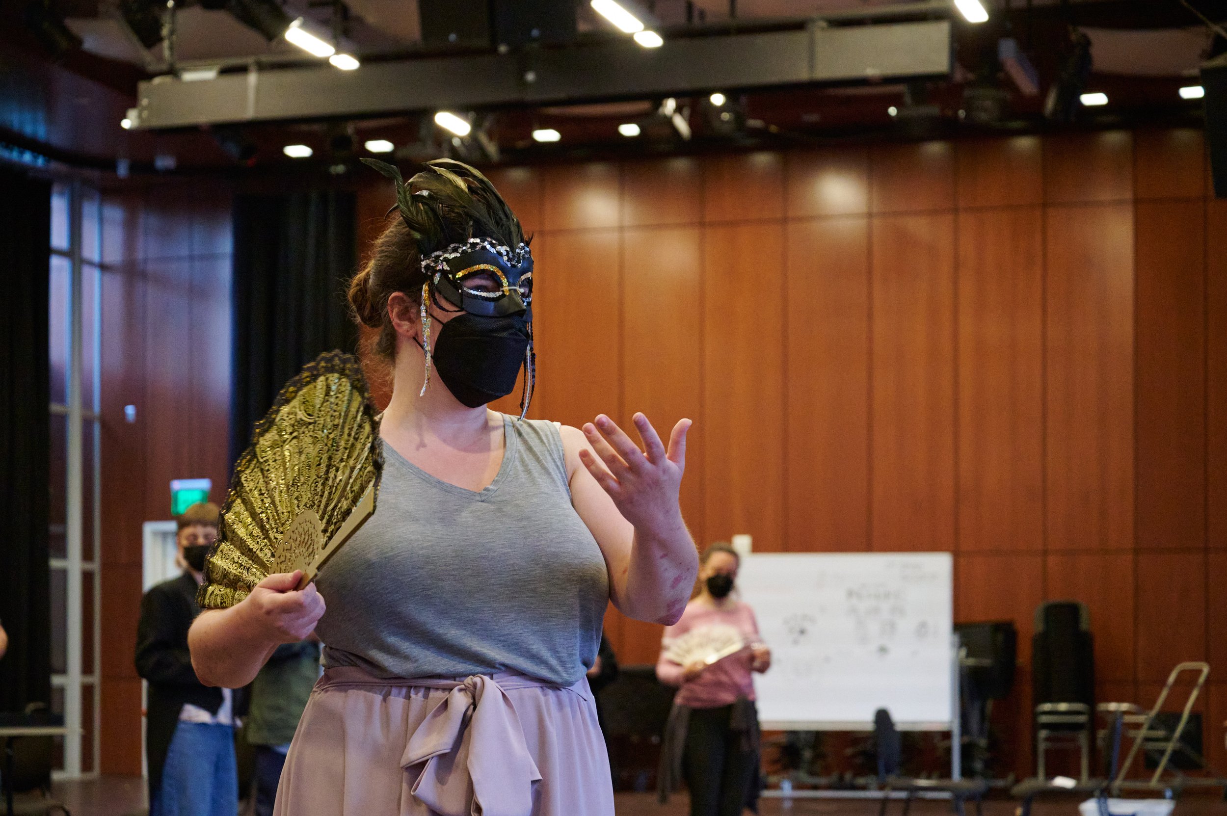  Rose Lodewick during rehearsal of the Santa Monica College Opera Theatre production of "Die Fledermaus" at the SMC Performing Arts Center on Sunday, May 15, 2022, in Santa Monica, Calif. (Nicholas McCall | The Corsair) 