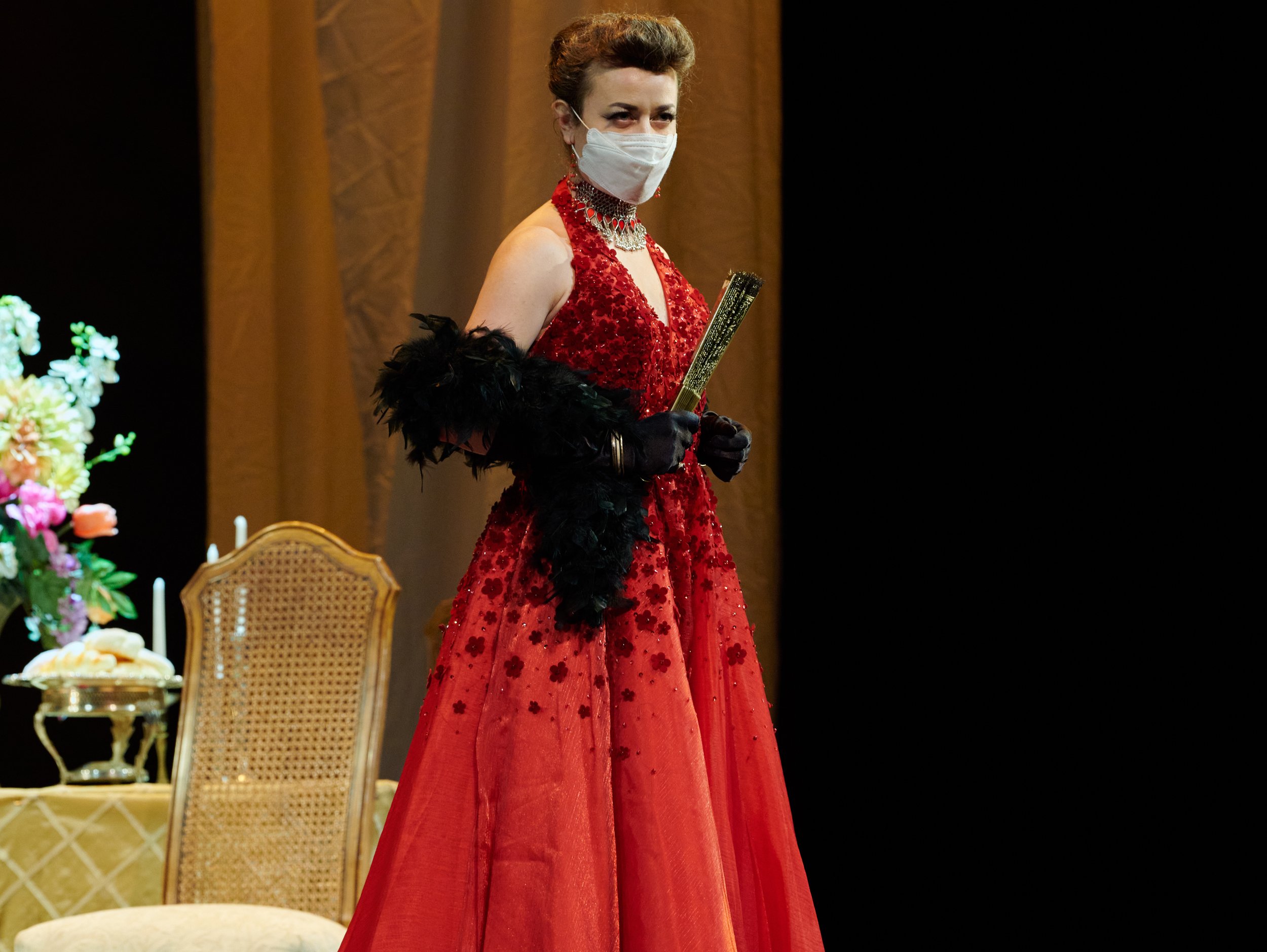  Ana Colesnicov during dress rehearsal of the Santa Monica College Opera Theatre production of "Die Fledermaus" at The Broad Stage on Wednesday, May 18, 2022, in Santa Monica, Calif. (Nicholas McCall | The Corsair) 