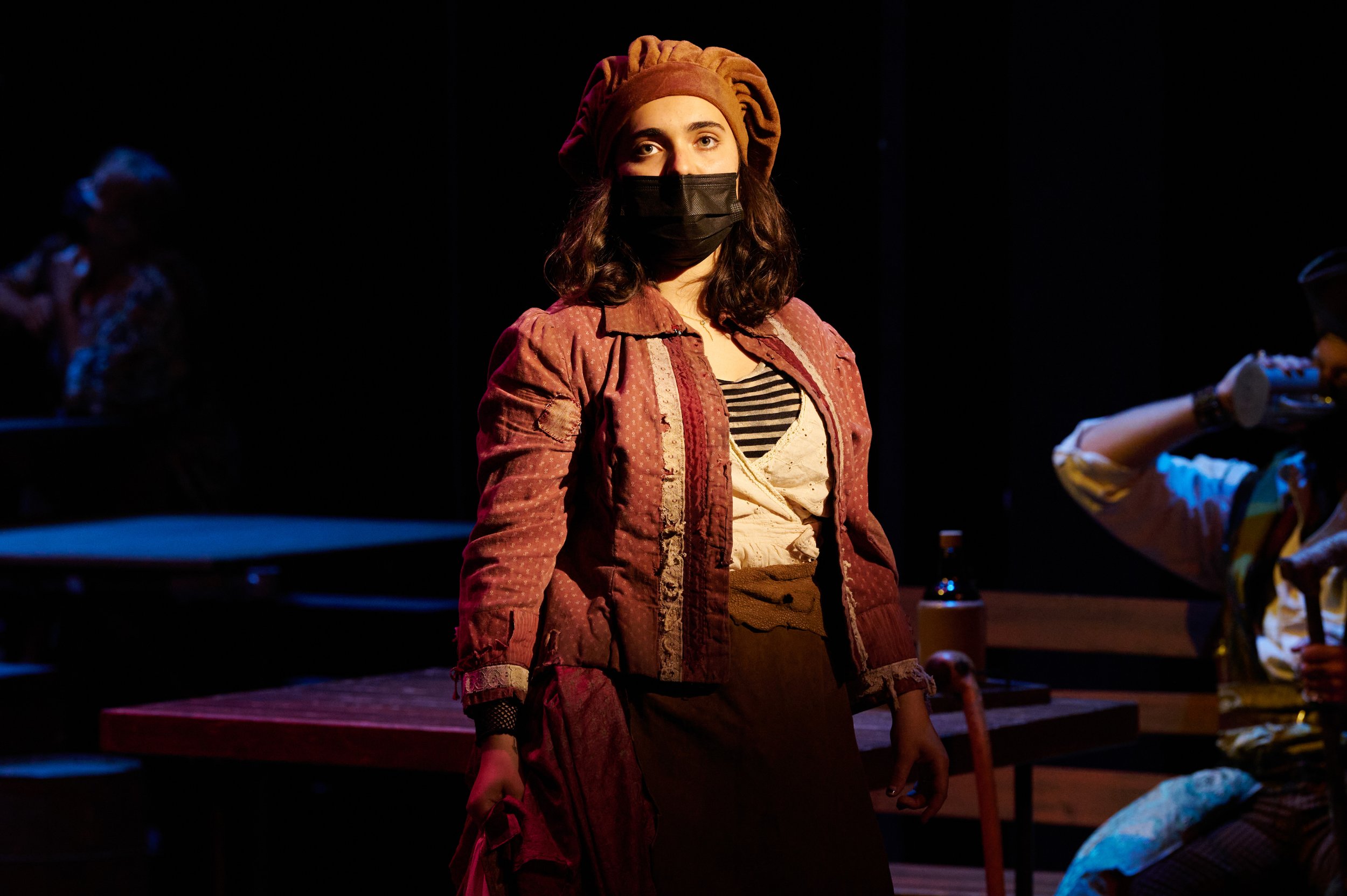  Justine Marin during rehearsal of the Santa Monica College Theatre Arts production of "Treasure Island" at the SMC Main Stage on Tuesday, May 17, 2022, in Santa Monica, Calif. (Nicholas McCall | The Corsair) 