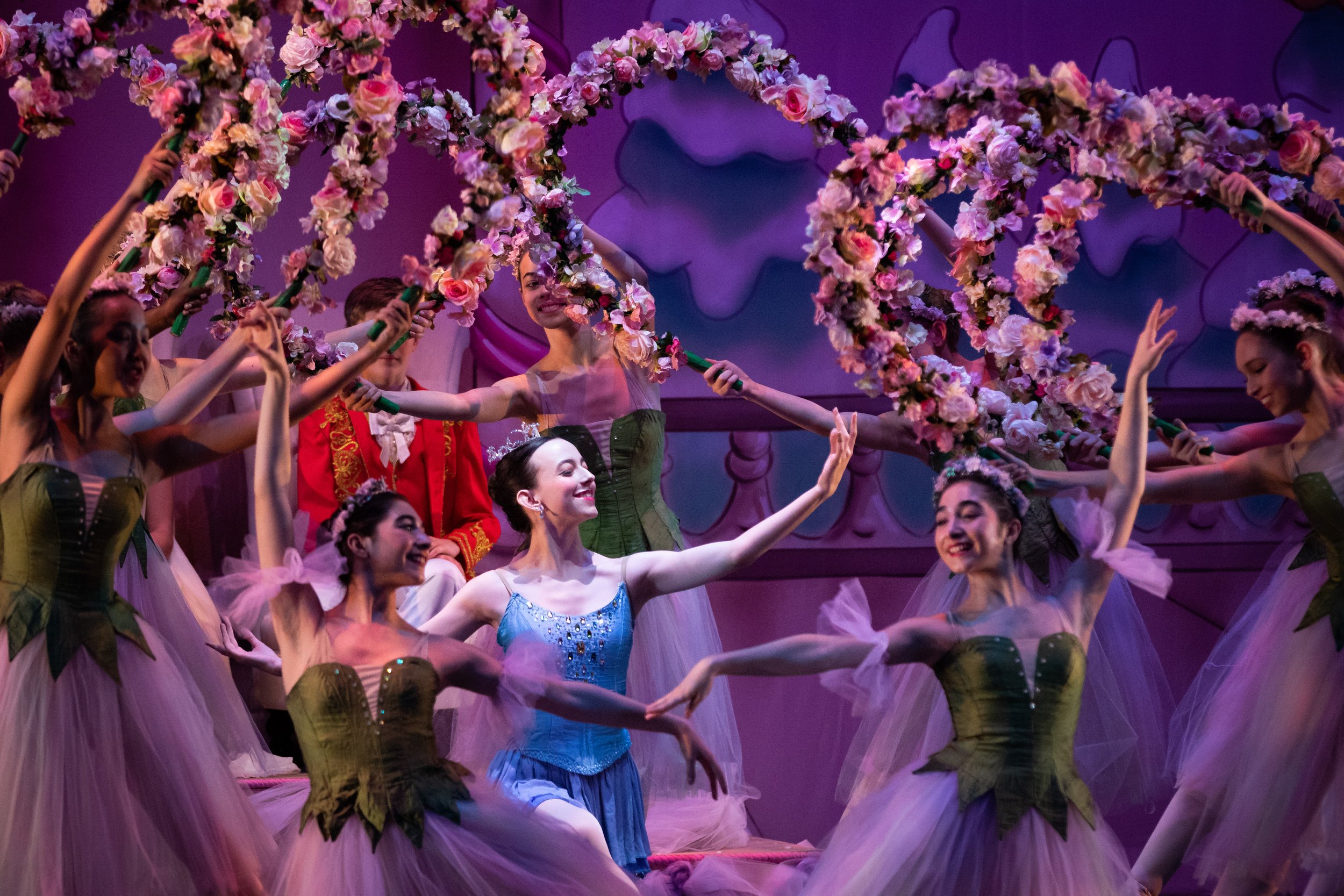  Lilly Olvera as the Sugarplum Fairy in the second act of The Nutcracker performed by Westside Ballet of Santa Monica at the The Broad Stage in Santa Monica, Calif. on Sunday, Dec. 4, 2022. (Caylo Seals | The Corsair) 