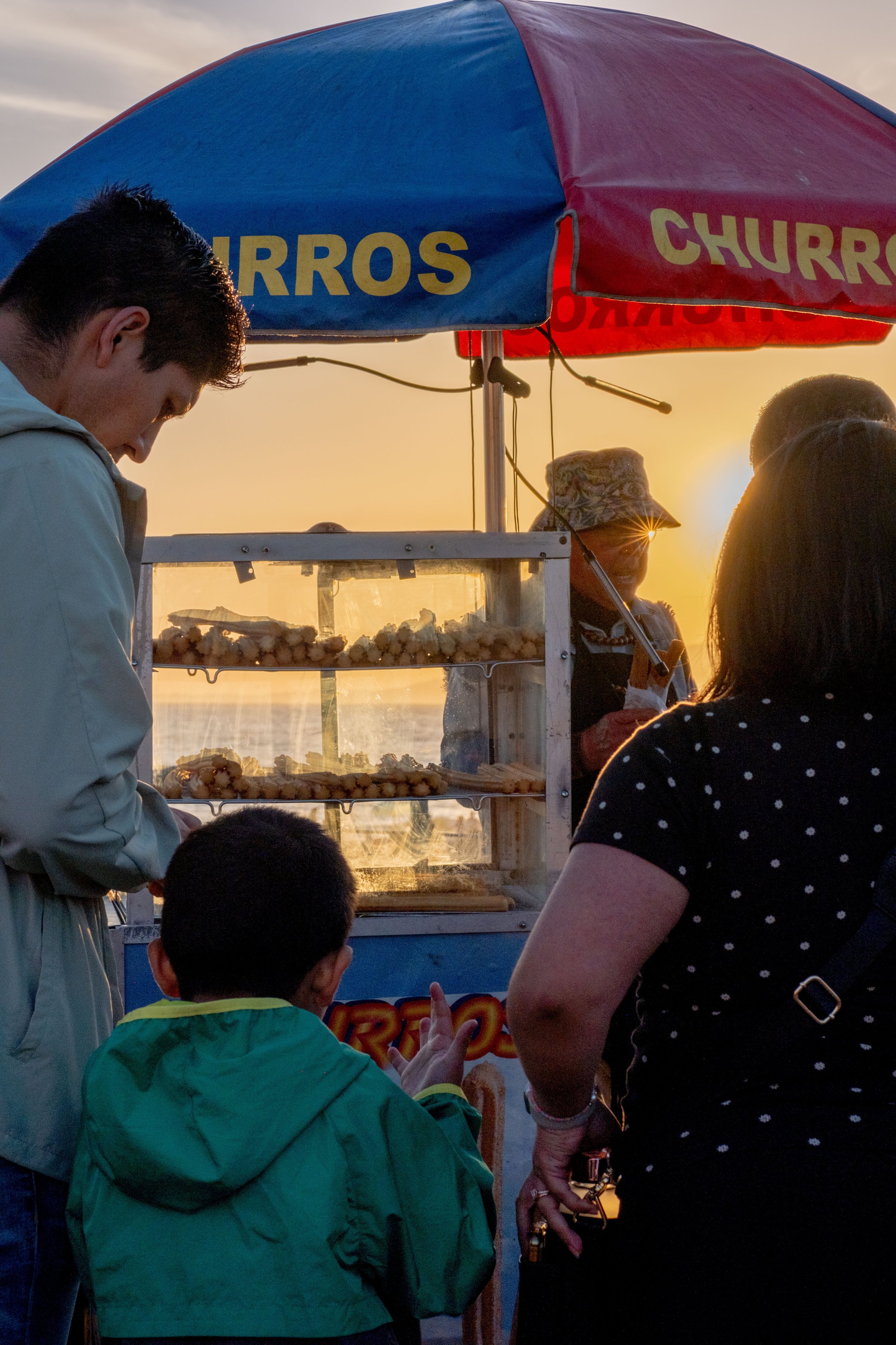  Santa Monica Pier in Santa Monica, Calif. hosts Locals' Night every third Thursday with free programming from 4:00pm to 10:00pm. Churros are a delicious treat, on Thursday, April 20, 2023. (Akemi Rico | The Corsair) 