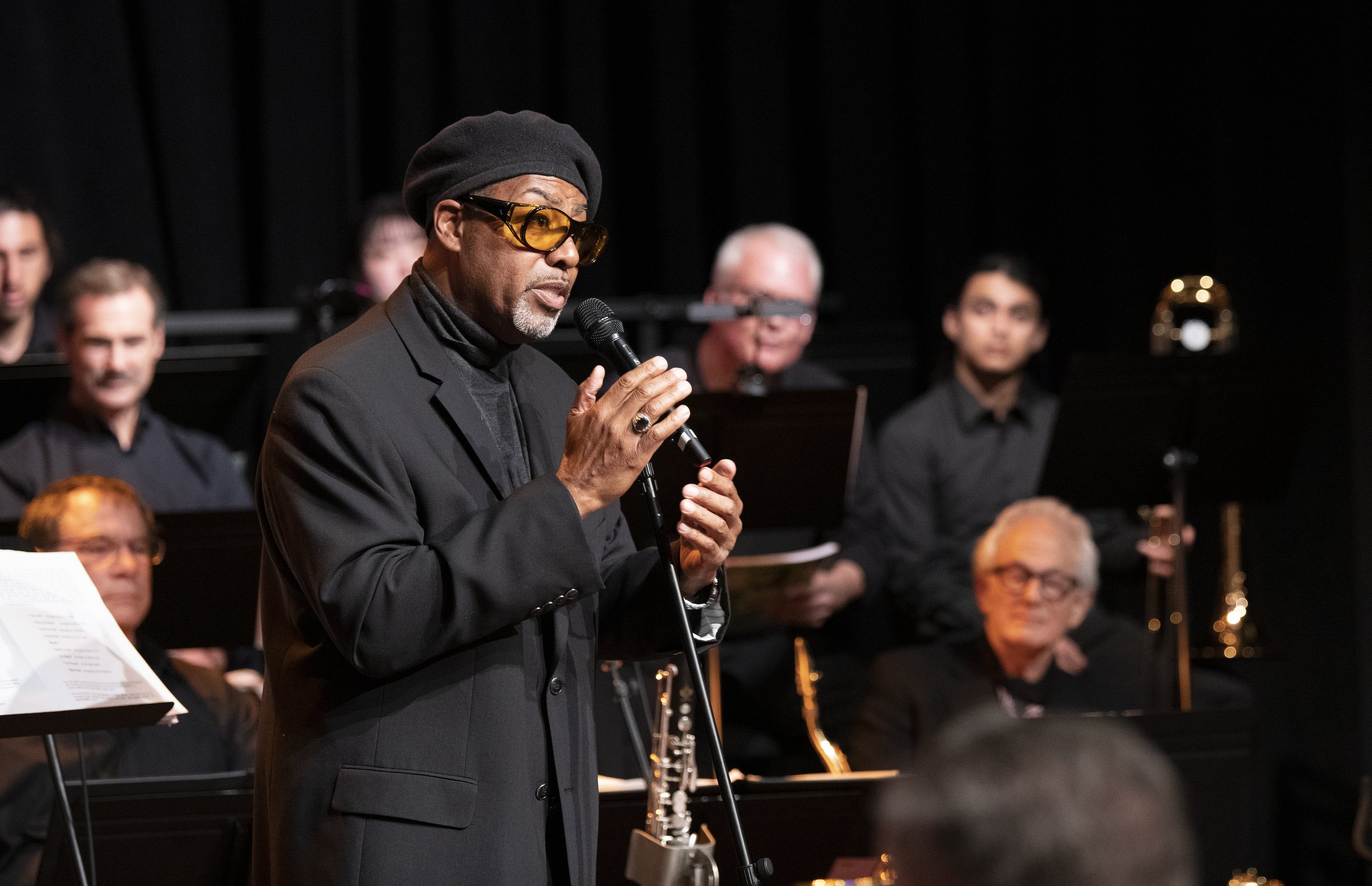  Santa Monica College Music Department Jazz Ensemble Tribute to Innovator Composer Saxophonist Wayne Shorter Monday, May 22 ,2023 at the Music Hall Santa Monica College Performing Art’s Center with Conductor: Frederick Keith Fiddmont and Special Gues