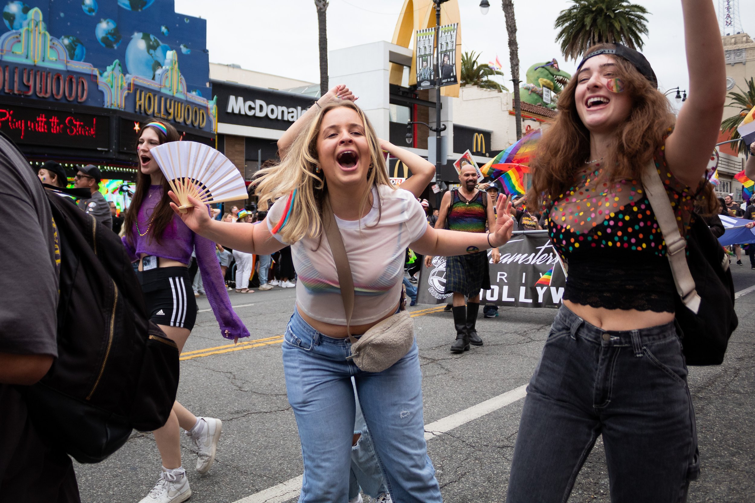  Los Angeles Pride Parade in Hollywood, Calif., on Sunday, June 11, 2023. (Caylo Seals | The Corsair) 