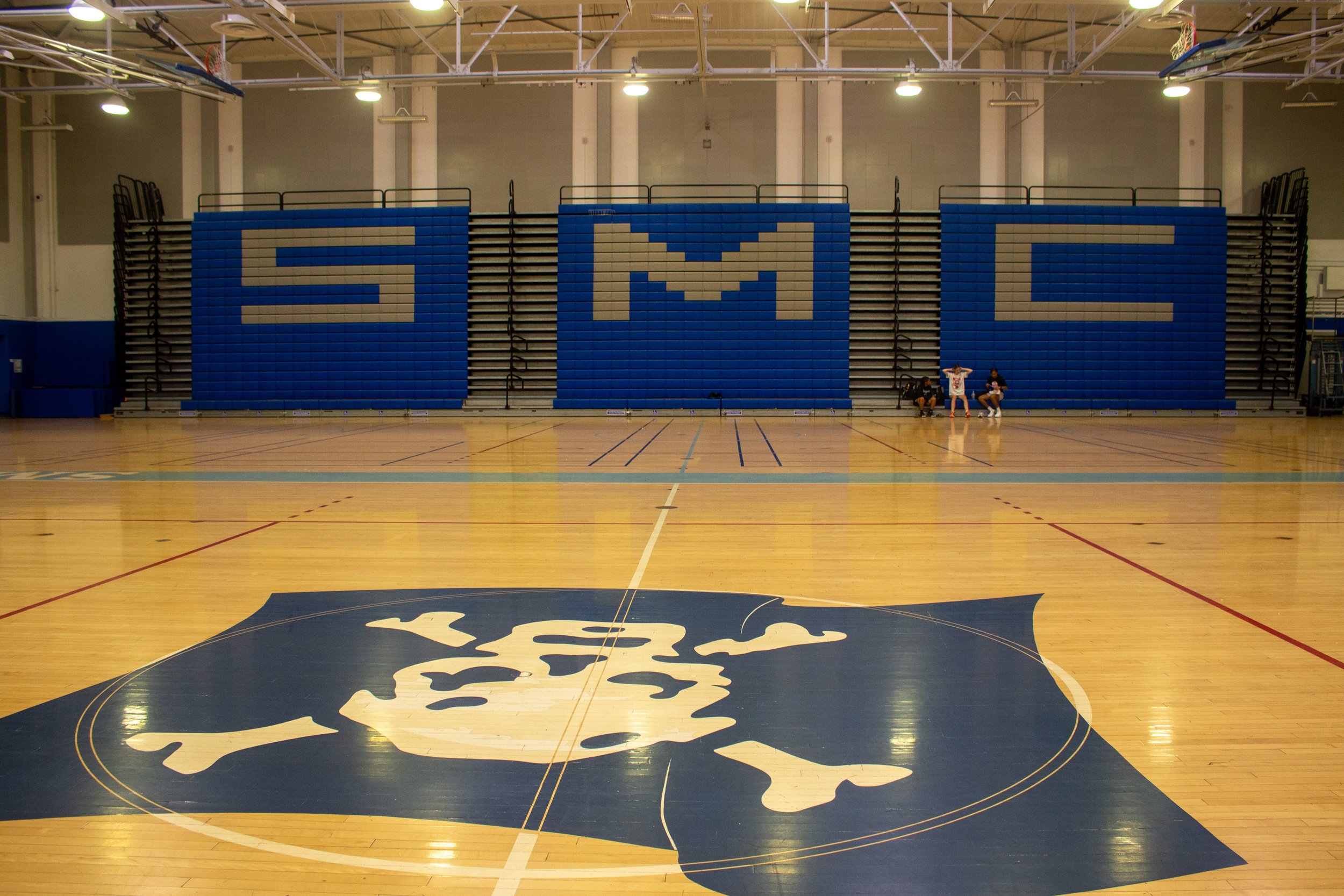 Newly painted gym at the main campus in Santa Monica, Calif. Sept. 7 (Josephine Fischer | The Corsair) 