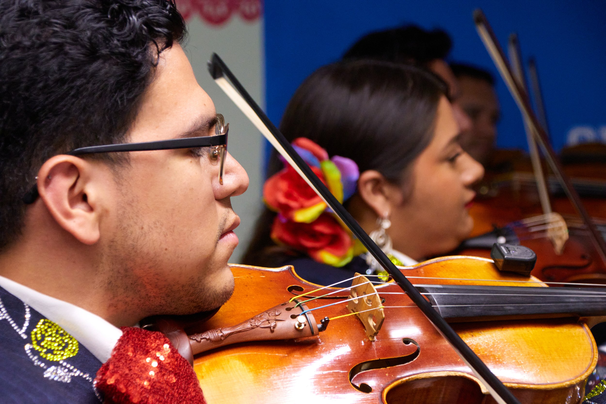  A mariachi band performs at the grand opening of the Student Equity Center at Santa Monica Center main campus, Santa Monica, Calif., on Oct 5, 2023. (Danniel Sumarkho | The Corsair) 