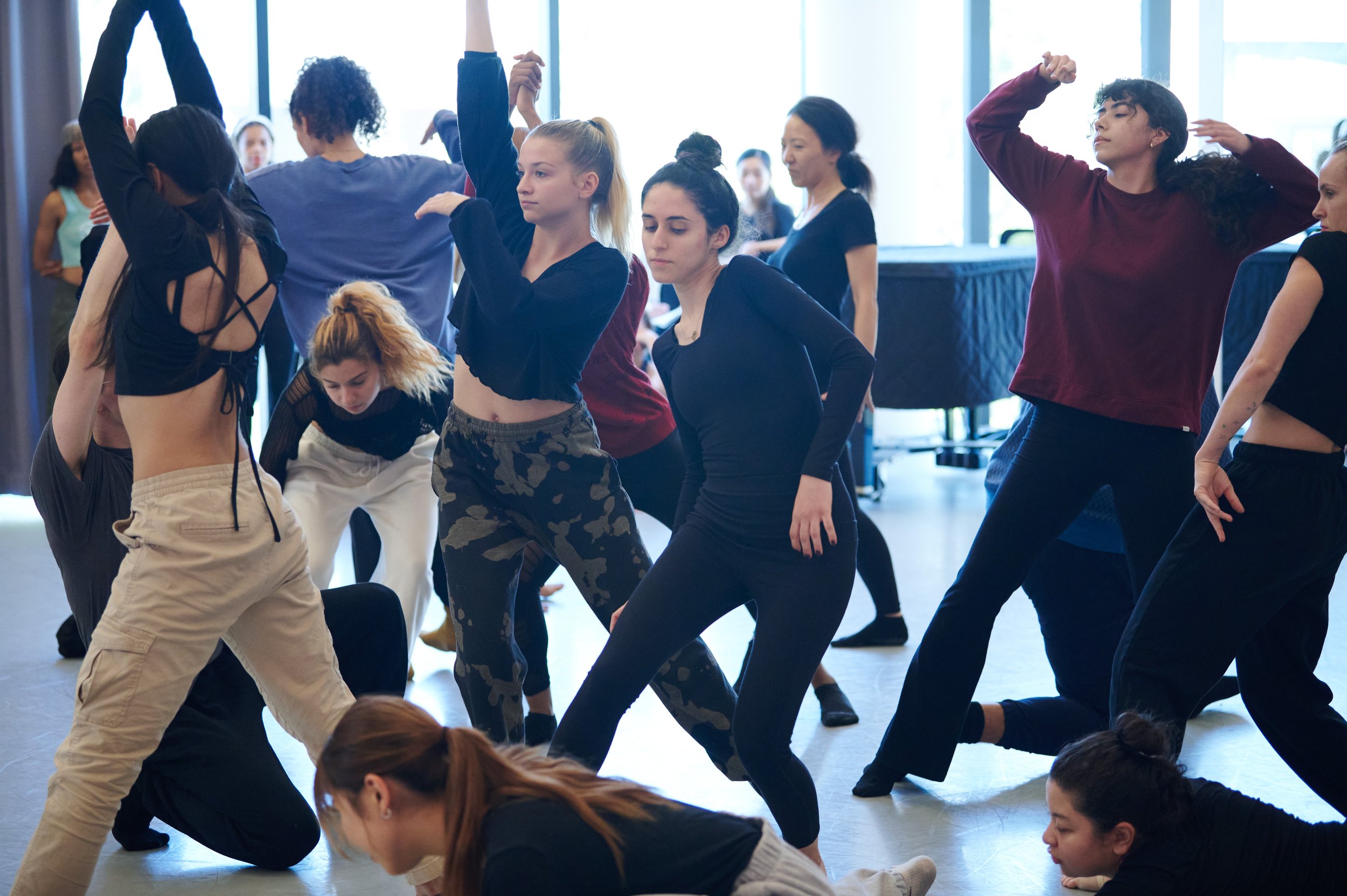  Students dance during Holly Johnston's master class at Santa Monica College's Core Performance Center on Thrusday, Oct. 26, 2023, in Santa Monica, Calif. (Nicholas McCall | The Corsair) 