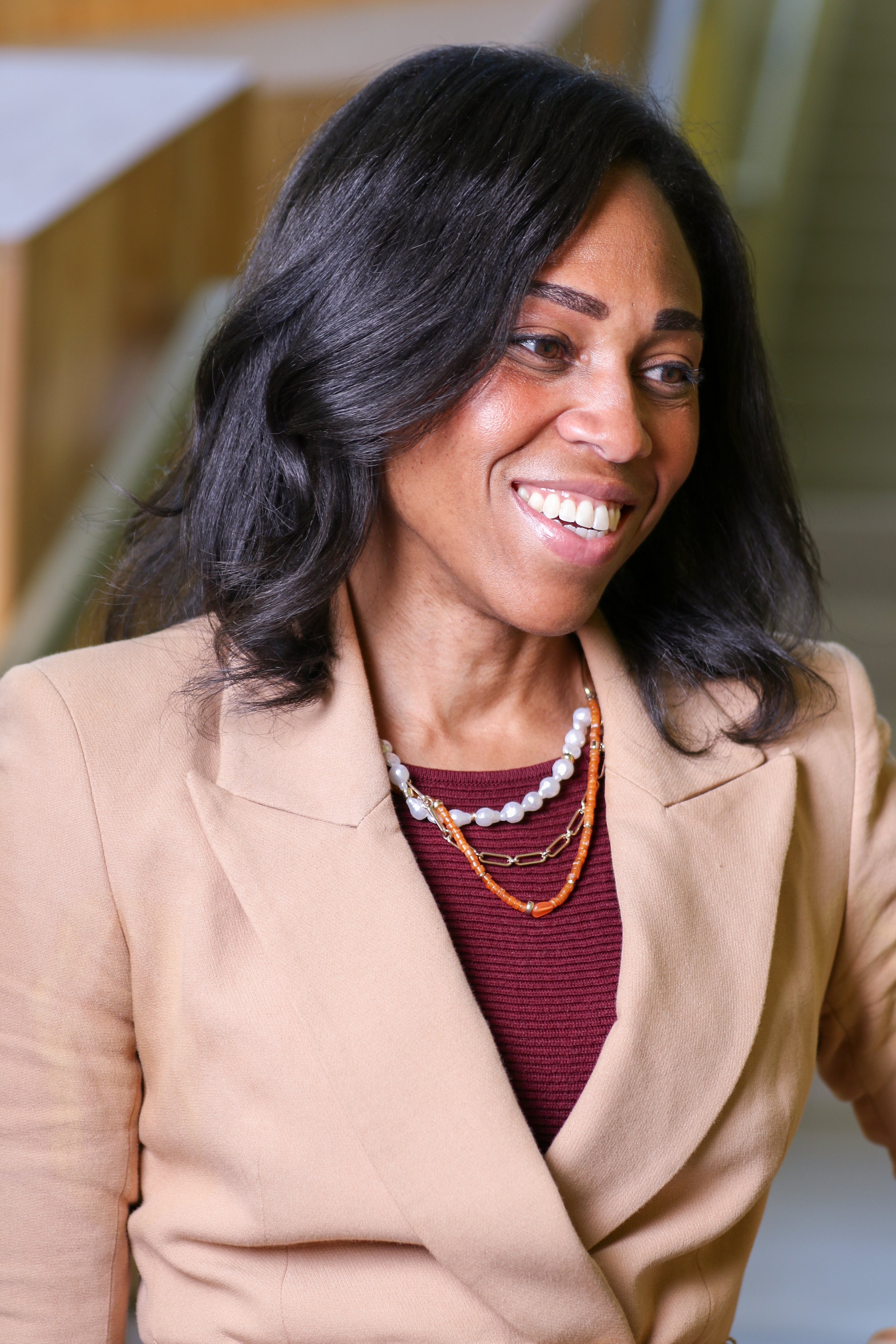  Ashanti Blaize-Hopkins, President of the Society of Professional Journalists and tenured journalism professor at Santa Monica College (SMC) is the newly appointed Associate Dean (interim) for the Center of Media and Design (CMD) at SMC. She stands i