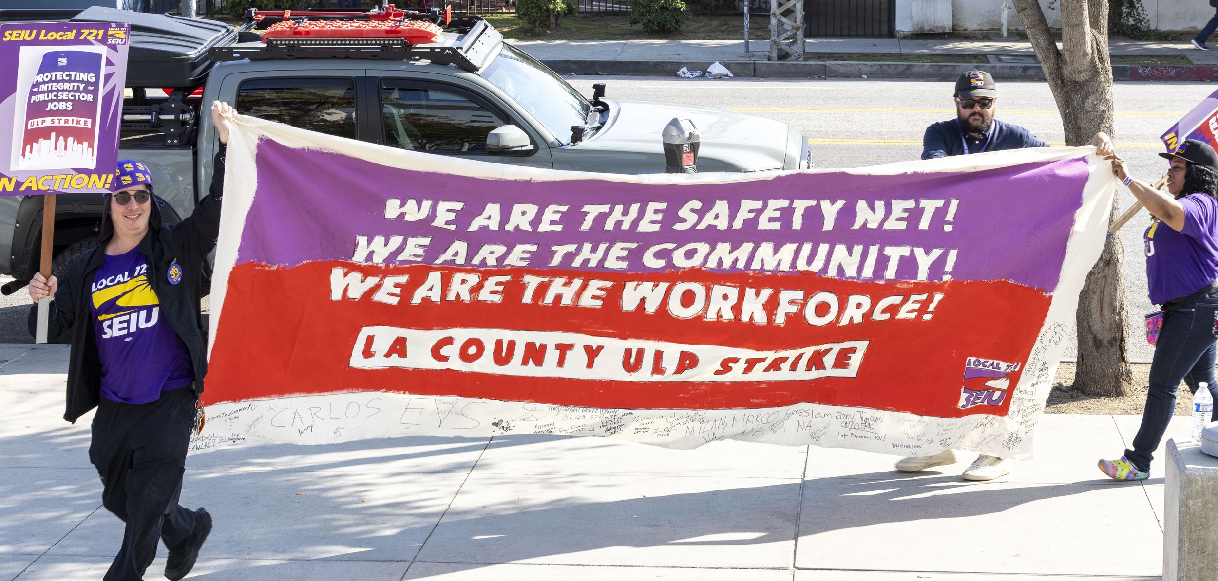 Union Strong: SEIU Local 721 Goes On 55,000-Member Strike — The | Corsair