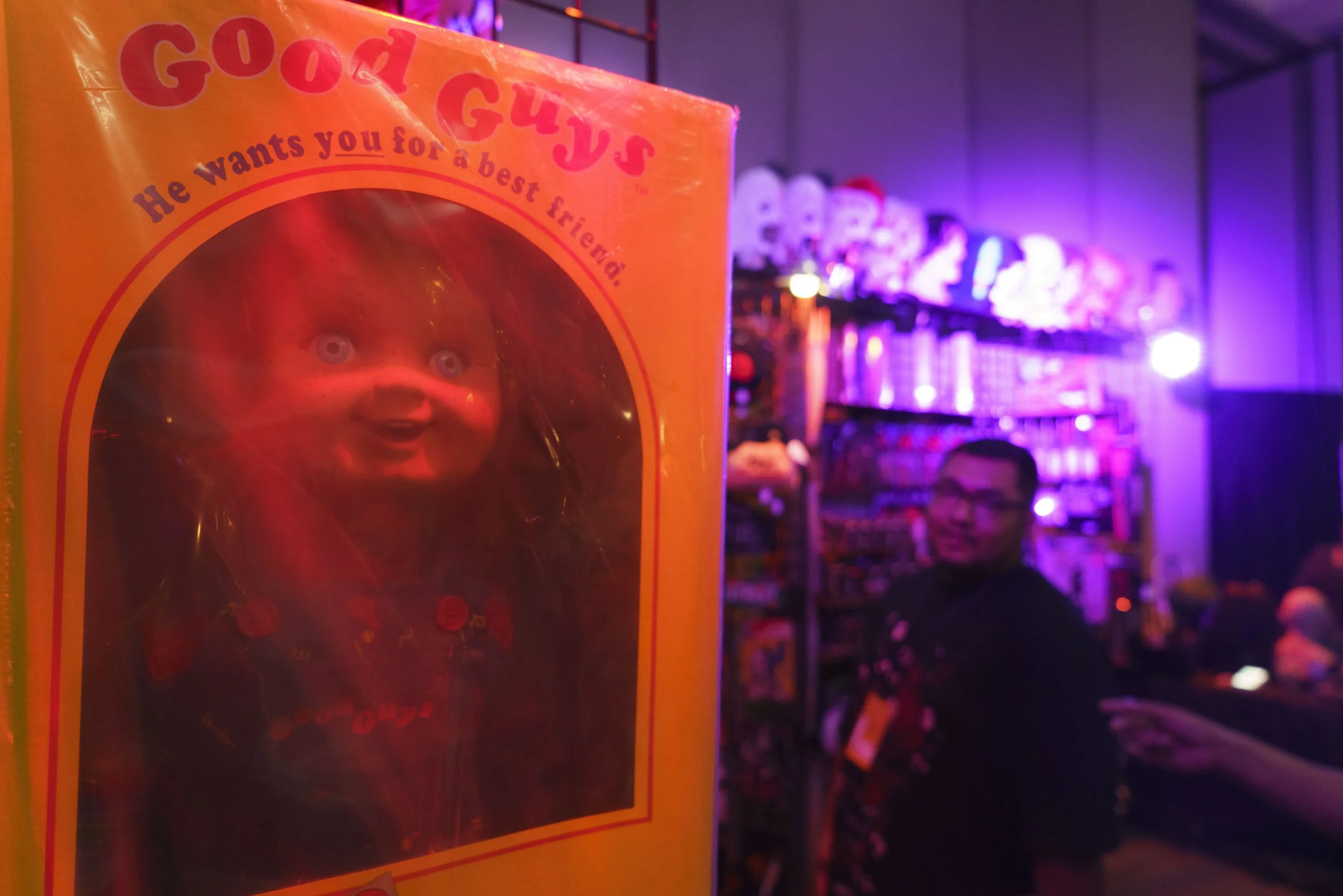  Good Guy "Chucky" doll in Museum of Monsters at LA Comic Con in Los Angeles, Calif., Friday Sept. 26, 2025 (Corsair | Danny Sanchez) 