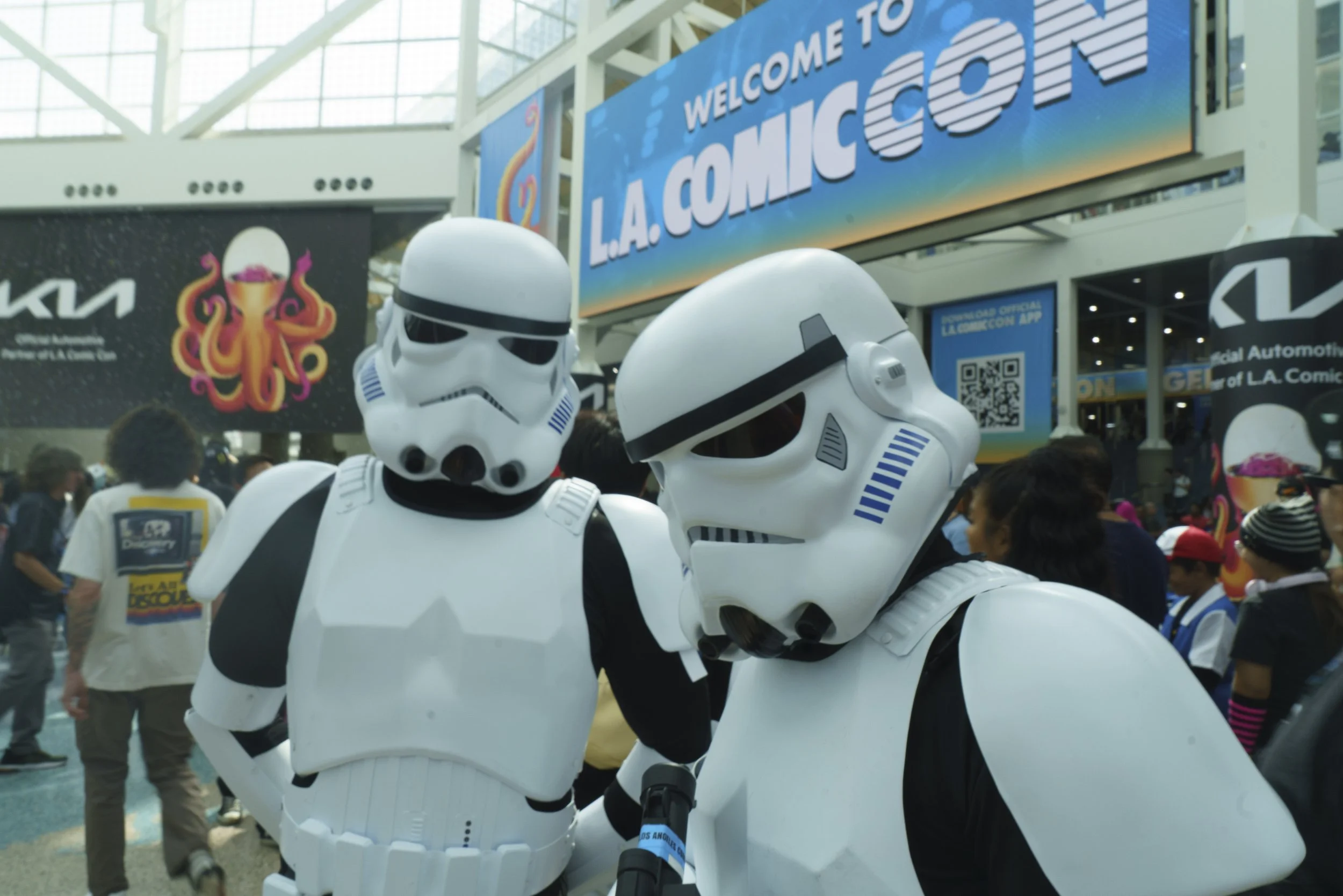  Storm Troopers at LA Comic Con in Los Angeles, Calif., Saturday Sept. 27, 2025 (Corsair | Danny Sanchez) 
