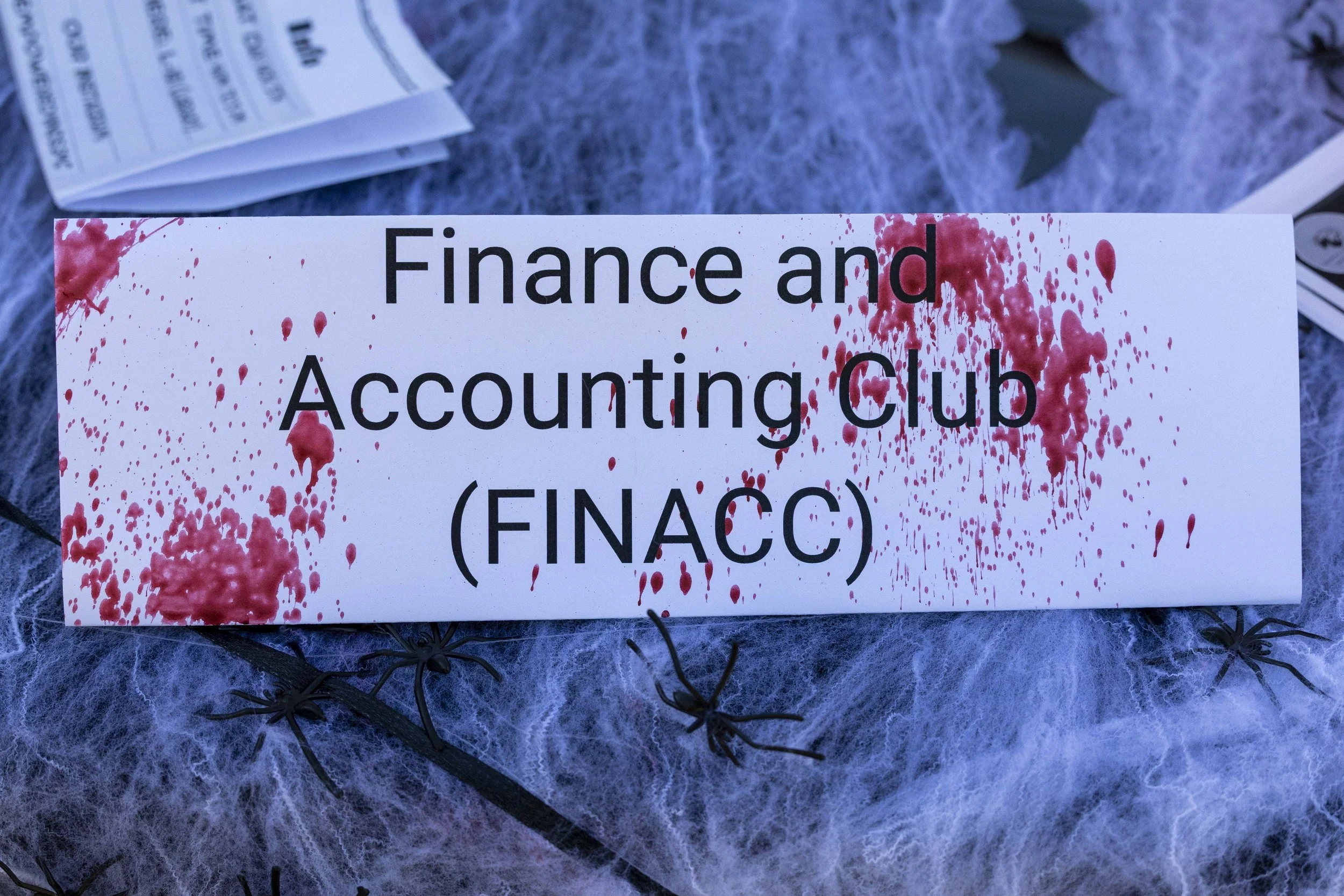  Santa Monica College (SMC) Finance and Accounting club (FINACC) attended with a Halloween theme during the Club Row event at the main campus of SMC in Santa Monica, Calif., on Thursday, Oct. 30, 2025. (Masie Najafi | The Corsair) 