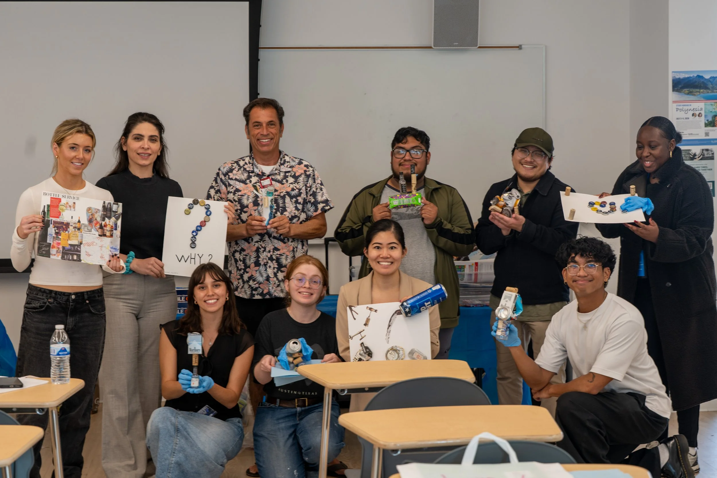  Student, staff and presenters at the (Re)Creating Our Future: Substance Abuse, Community Trauma, and Radical Healing at Santa Monica College (SMC) on Thursday, Nov 13, 2025, Santa Monica,Calif. (Tom Rosholt | The Corsair) 