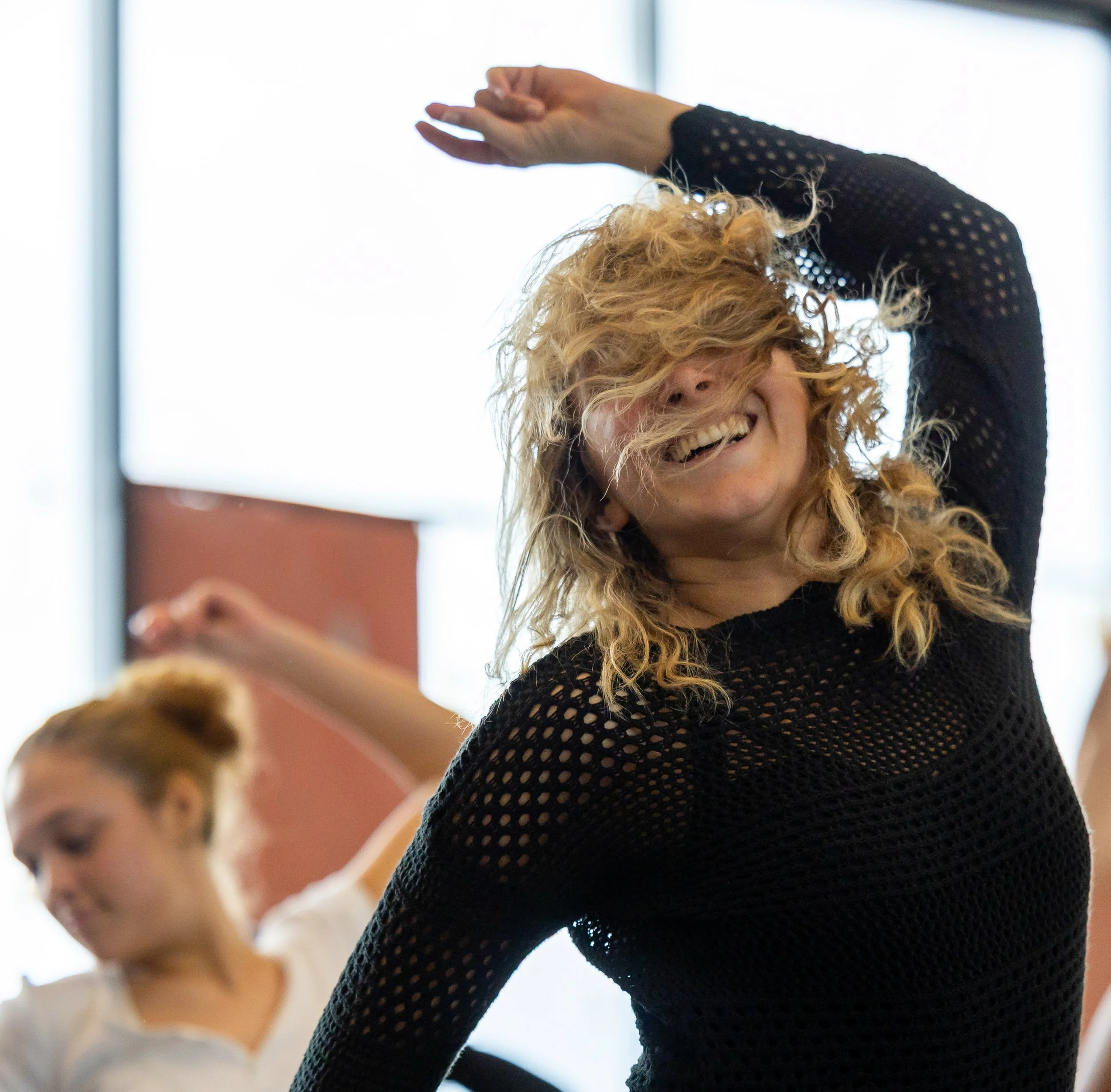  Santa Monica College (SMC) student Kara Alexys participated in the Master of Dance Jazz workshop with Malia Baker at the Main Campus in Santa Monica, Calif., on Thursday, Nov. 20, 2025. (Masie Najafi | The Corsair) 