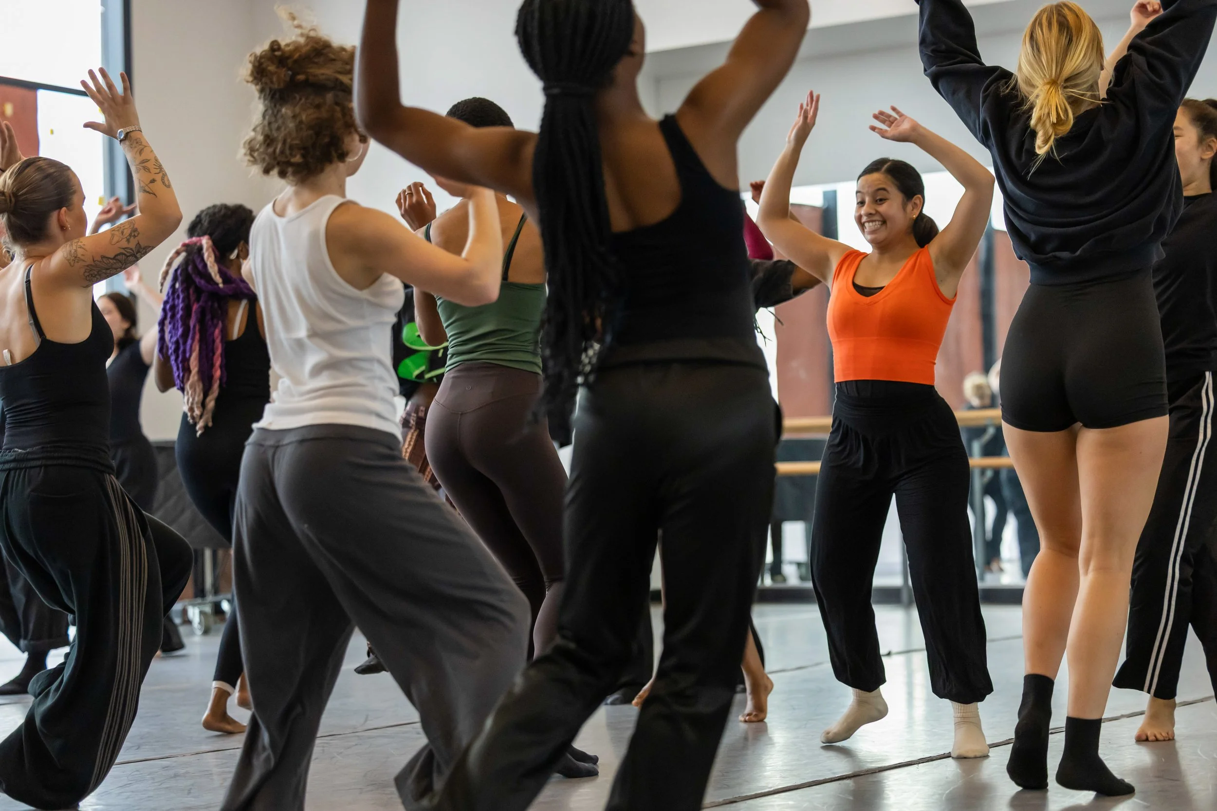  Santa Monica College (SMC) student Mar Marroquin during master jazz dance class represented by Mailia Maker at the Main Campus at Santa Monica College (SMC)in Santa Monica, Calif., on Thursday, Nov.20. (Masie Najafi| The Corsair) 