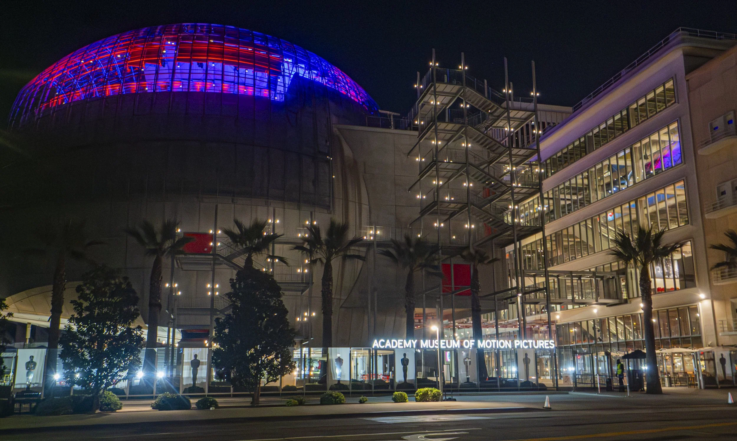  Street view of the Academy Museum of Motion Pictures at Fairfax Avenue and Wilshire Boulevard in Los Angeles, Calif., Wednesday, Feb. 18, 2026 (Danny Sanchez l The Corsair) 