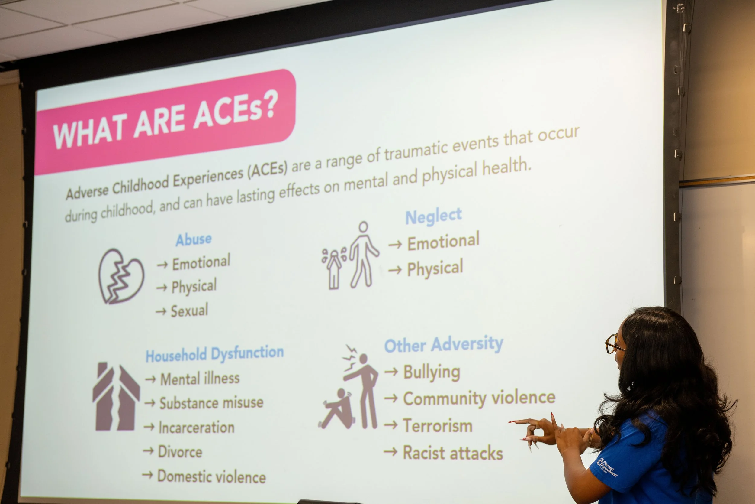  Jana Craig, a Santa Monica College (SMC) student, is giving a mental health presentation to the Black Collegian Club at SMC on Thursday, February 19, 2026, in Santa Monica, Calif. Craig said, “In the black community, there is a lack of access to men