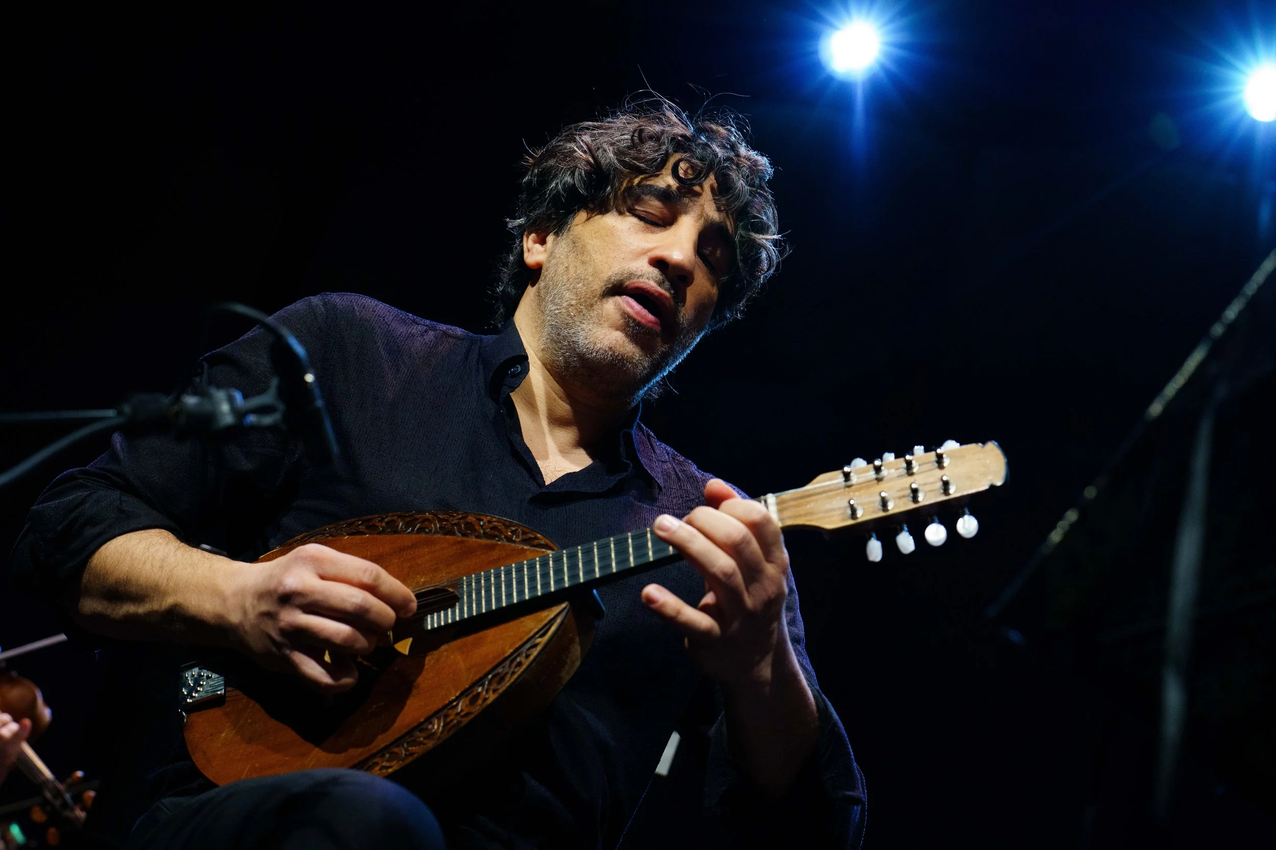  Grammy nominated mandolinist Avi Avital dress rehearses with Philharmonia Baroque Orchestra on Sunday, Feb. 22, 2026, at BroadStage in Santa Monica, Calif. (Elizabeth Bacher | The Corsair) 
