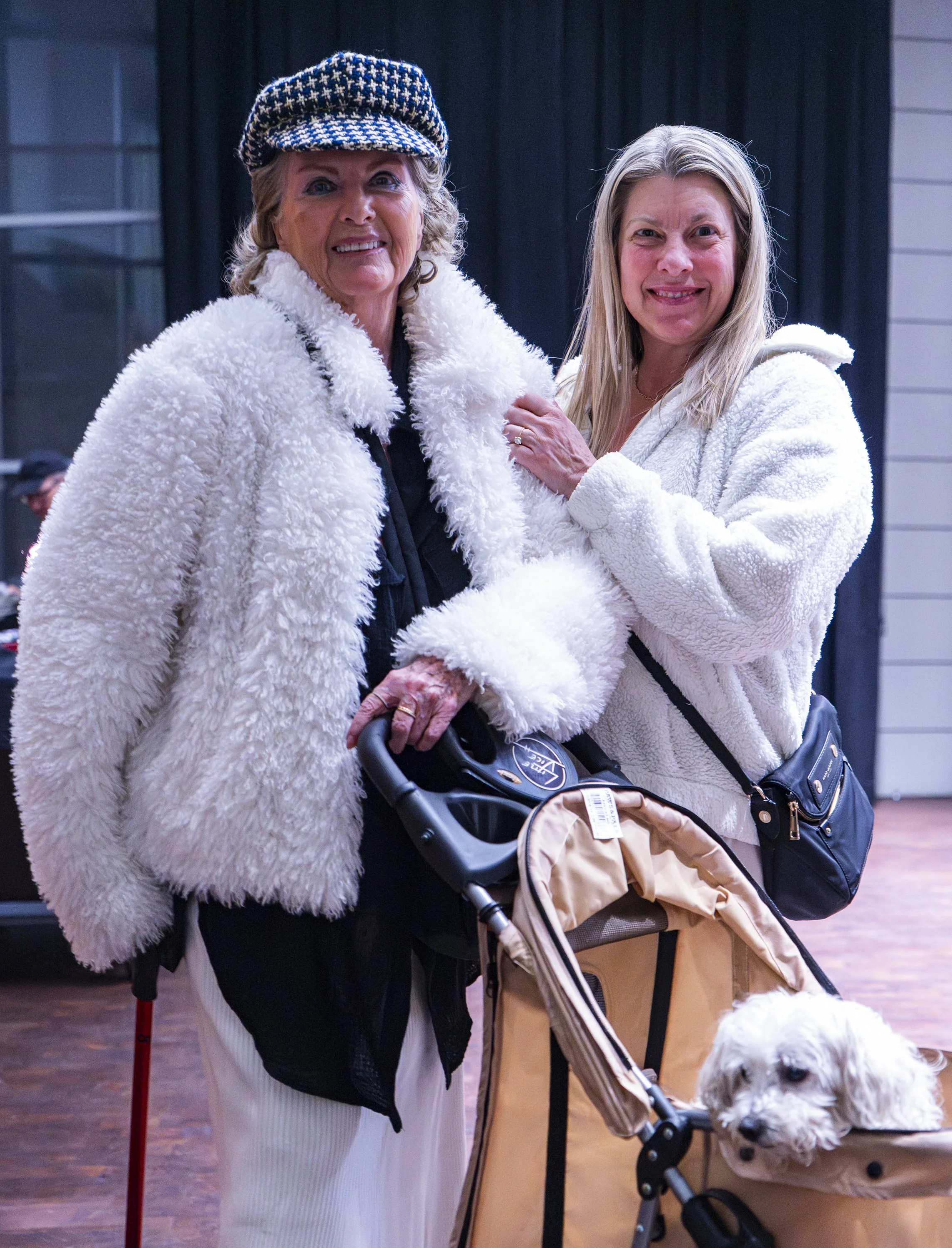  (L-R) Cheryl Rathner and daughter Harmony Rousseau after the performance at the Friday Jazz Series with Bob Reynolds inside the  Perofming Arts Center at Santa Monica College, in Santa Monica Calif., Friday, March 6, 2026 (Corsair l Danny Sanchez) 
