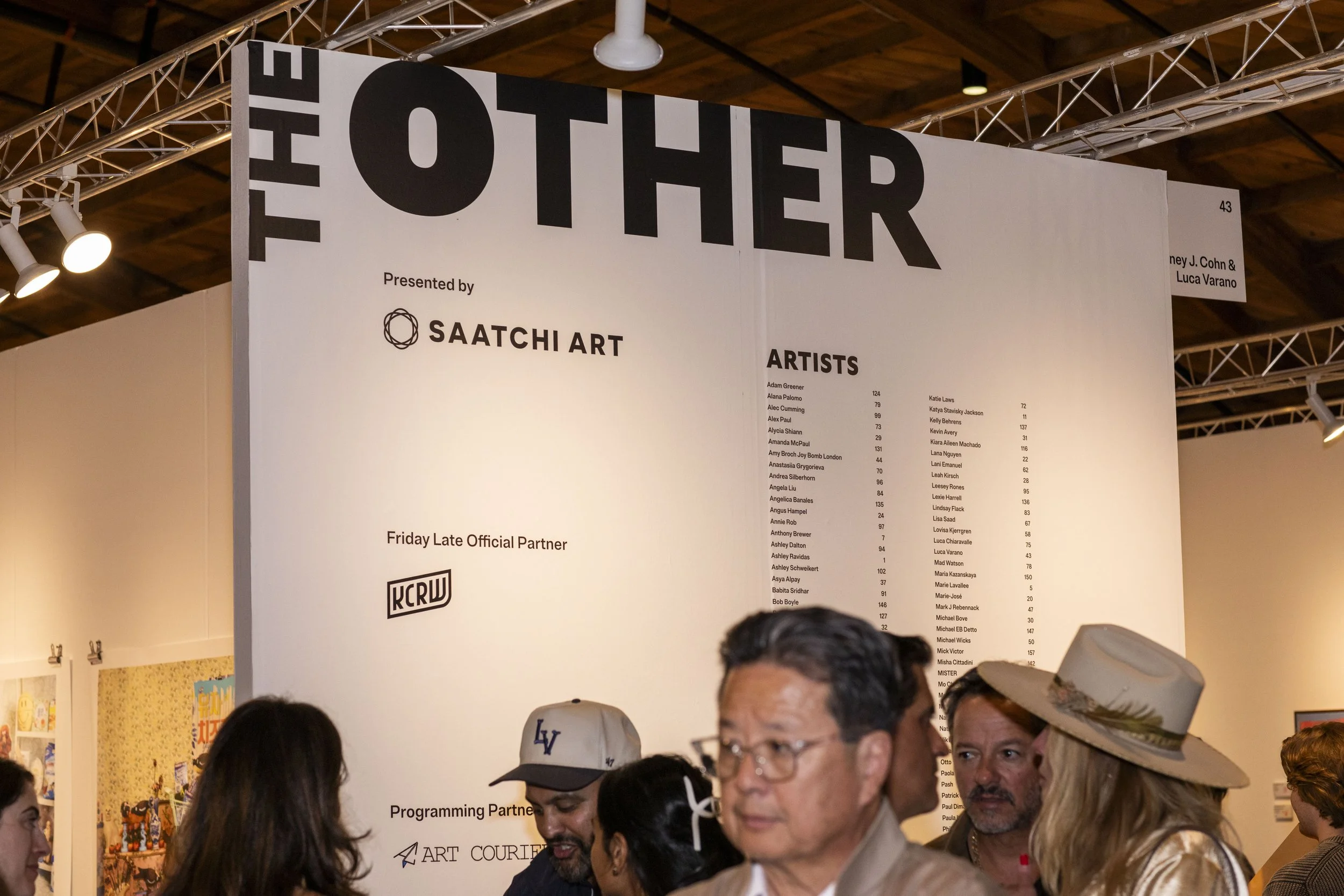  Opening night was a hit at the opening night of The Other Art Fair in Culver City, Calif. Thursday, Febuary 27, 2026 (Andrew Starnes | The Corsair) 
