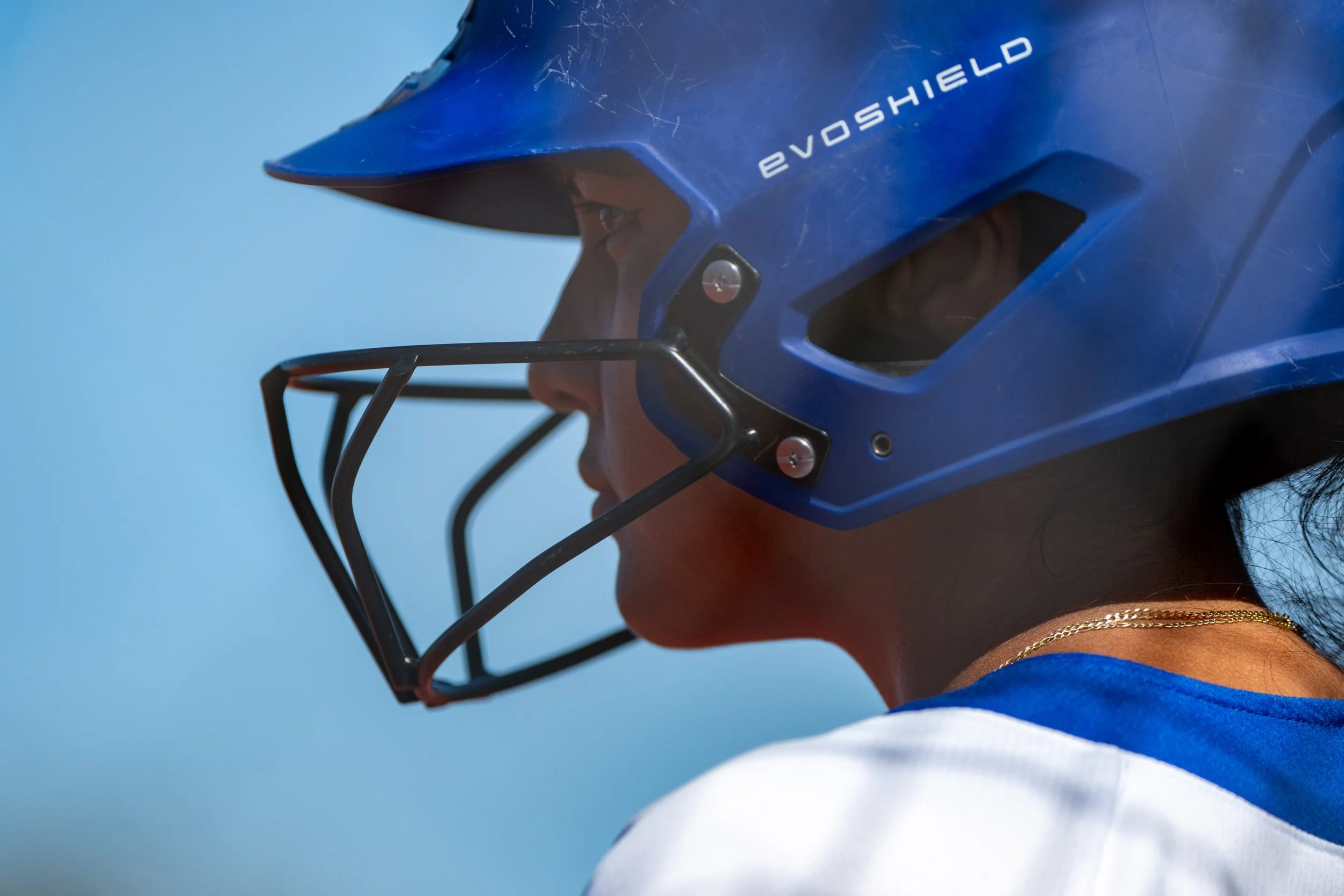  Santa Monica College Corsair second baseman Danaly Santos (12) waits in the on-deck circle for her next at bat during a game against Santa Barbara City College Vaqueros in Santa Monica, Calif., on Tuesday, April 7, 2026. The Corsairs lost to the Vaq