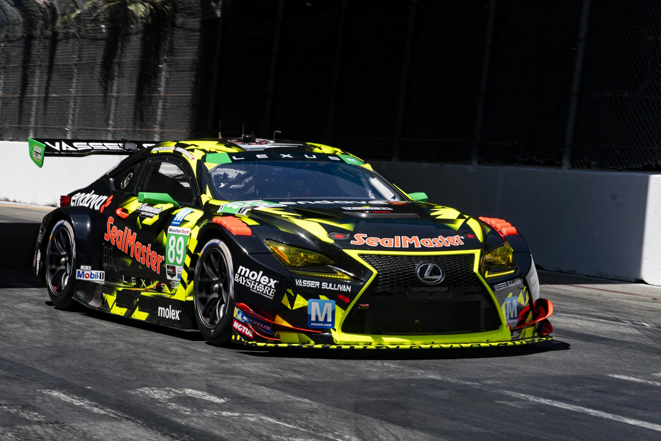  International Motor Sports Association (IMSA) WeatherTech SportsCar Championship Series GTD (Grand Touring Daytona) class in the 2026 Acura Grand Prix of Long Beach car No. of the Pfaff Motorsports team Lamborghini Temerario GT3 driven by Andrea Cal