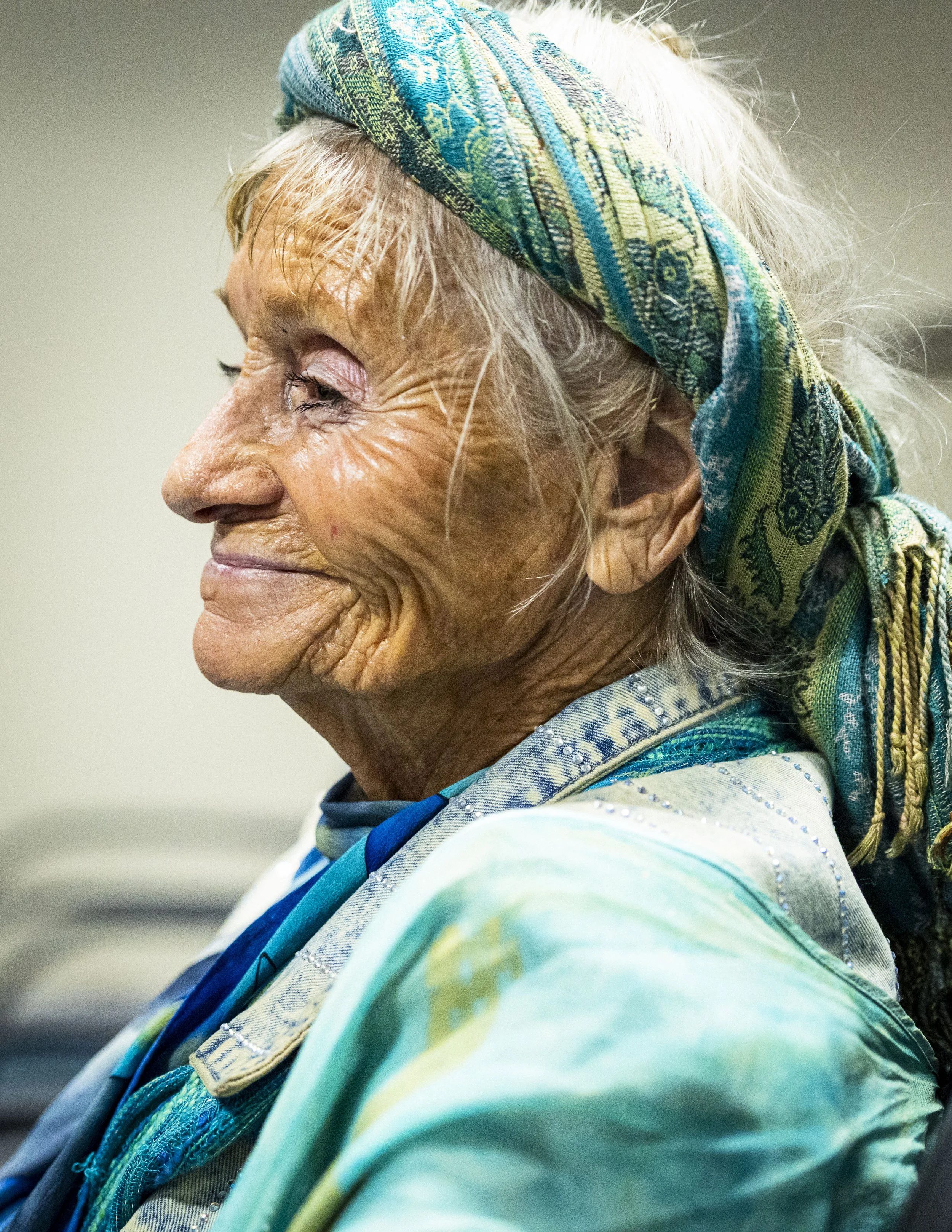  Community Garden Advocate and Physical Culturist Cordula Ohman during the Q&A after the screenings at “Earth Day at Emeritus” in the Auditorium at Santa Monica College’s (SMC) Emeritus Campus on Wednesday, April 22, 2026, in Santa Monica, Calif. The