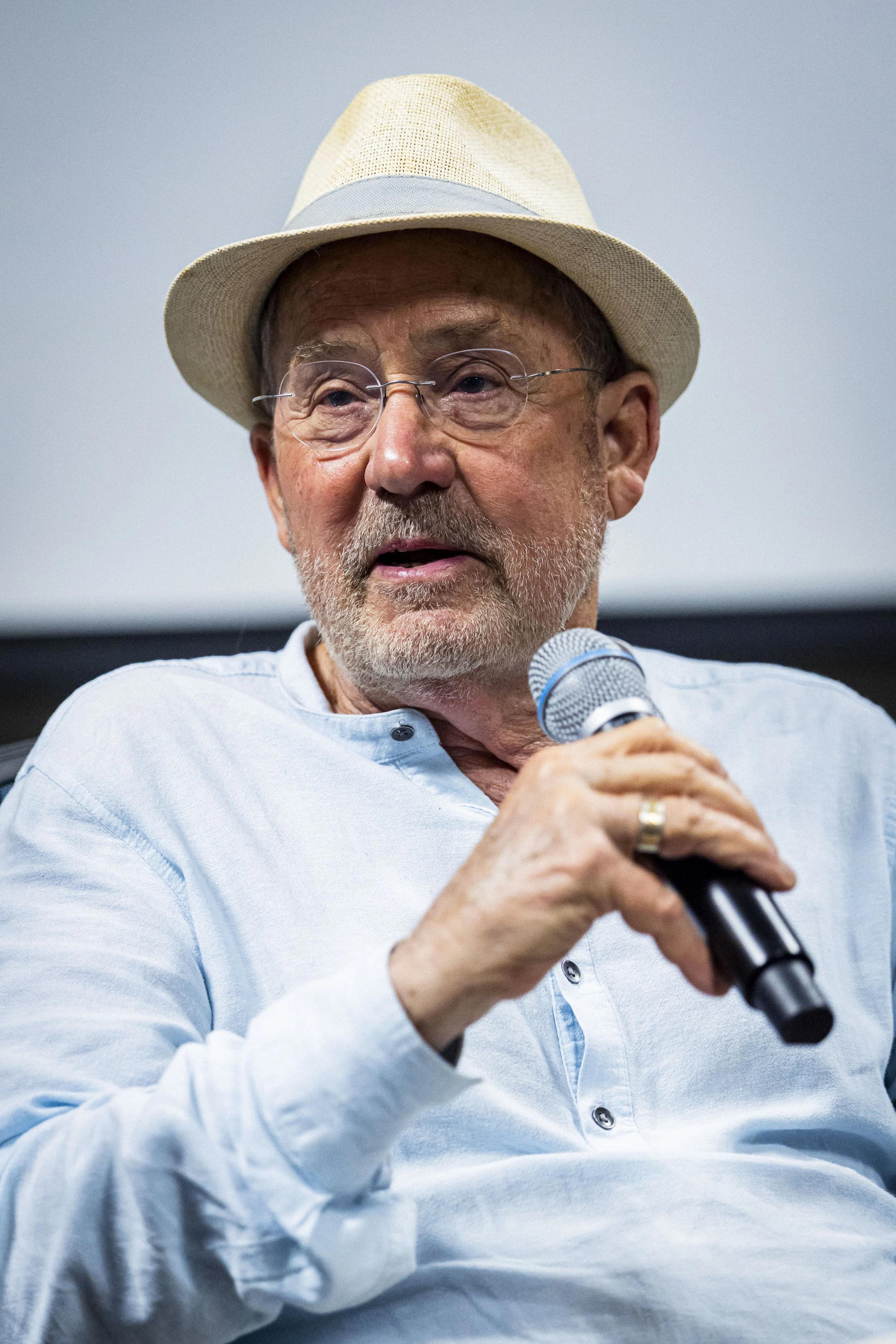  Filmmaker and six-time Emmy® winner Joseph Rosendo engages with the audience during the Q&A after the screenings at “Earth Day at Emeritus” in the Auditorium at Santa Monica College’s (SMC) Emeritus Campus on Wednesday, April 22, 2026, in Santa Moni