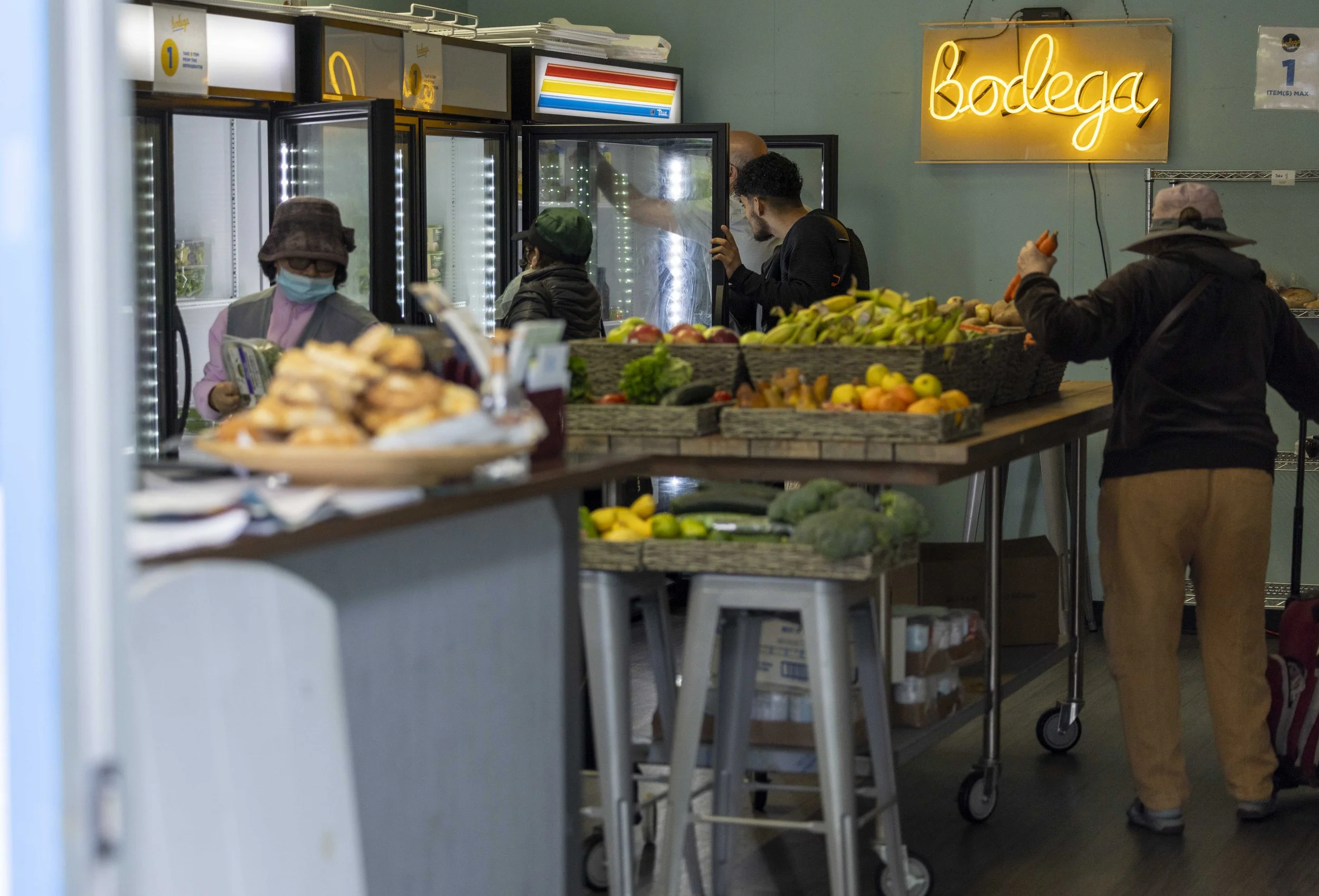  Santa Monica College’s Bodega at the main campus in Santa Monica, Calif., on Tuesday, May 5, 2026. The Bodega distributes free flowers and groceries to students, with items sourced from stores such as Whole Foods, Trader Joe’s, and Bristol Farms. De