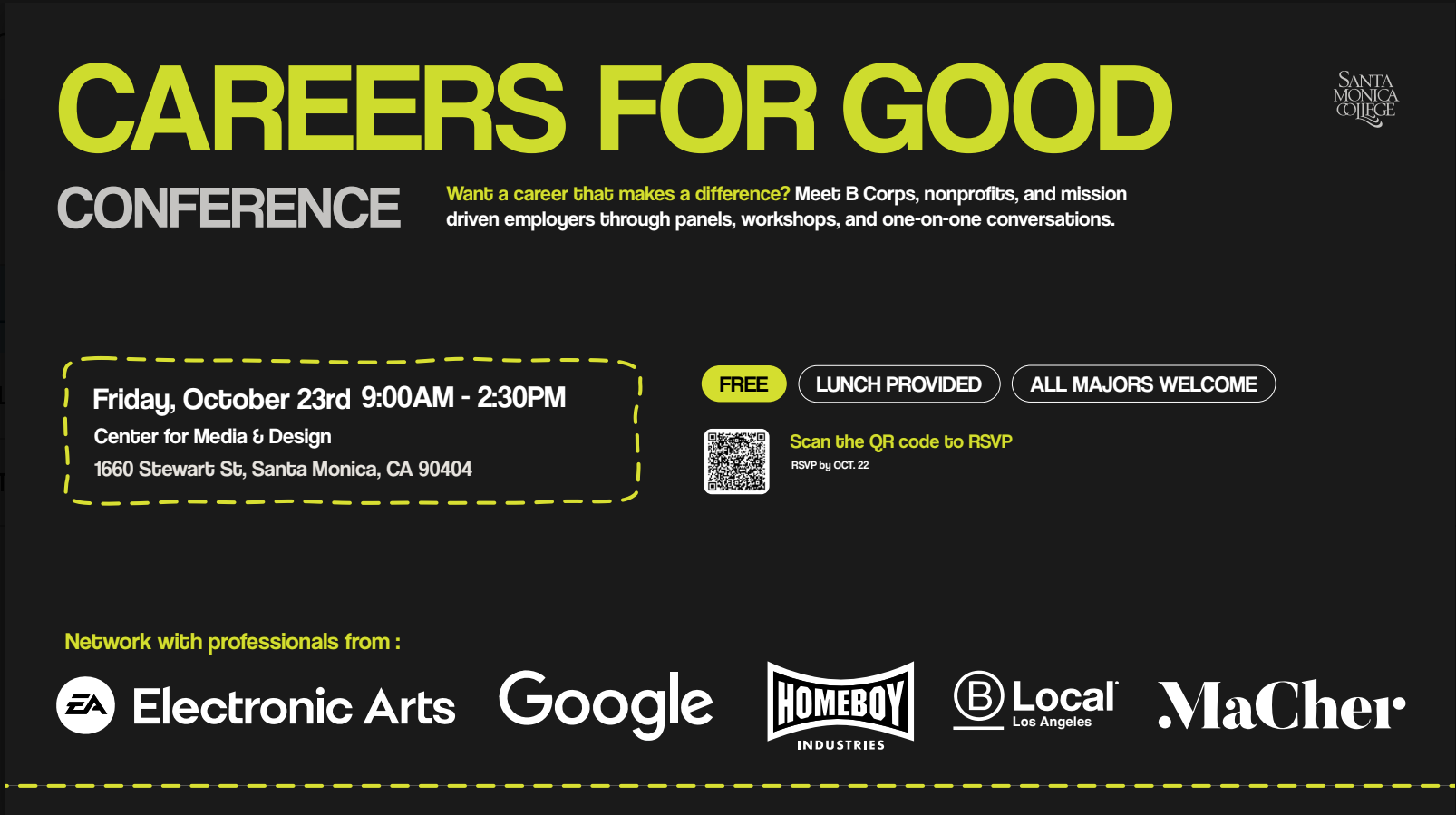SMC Announces Careers for Good Conference