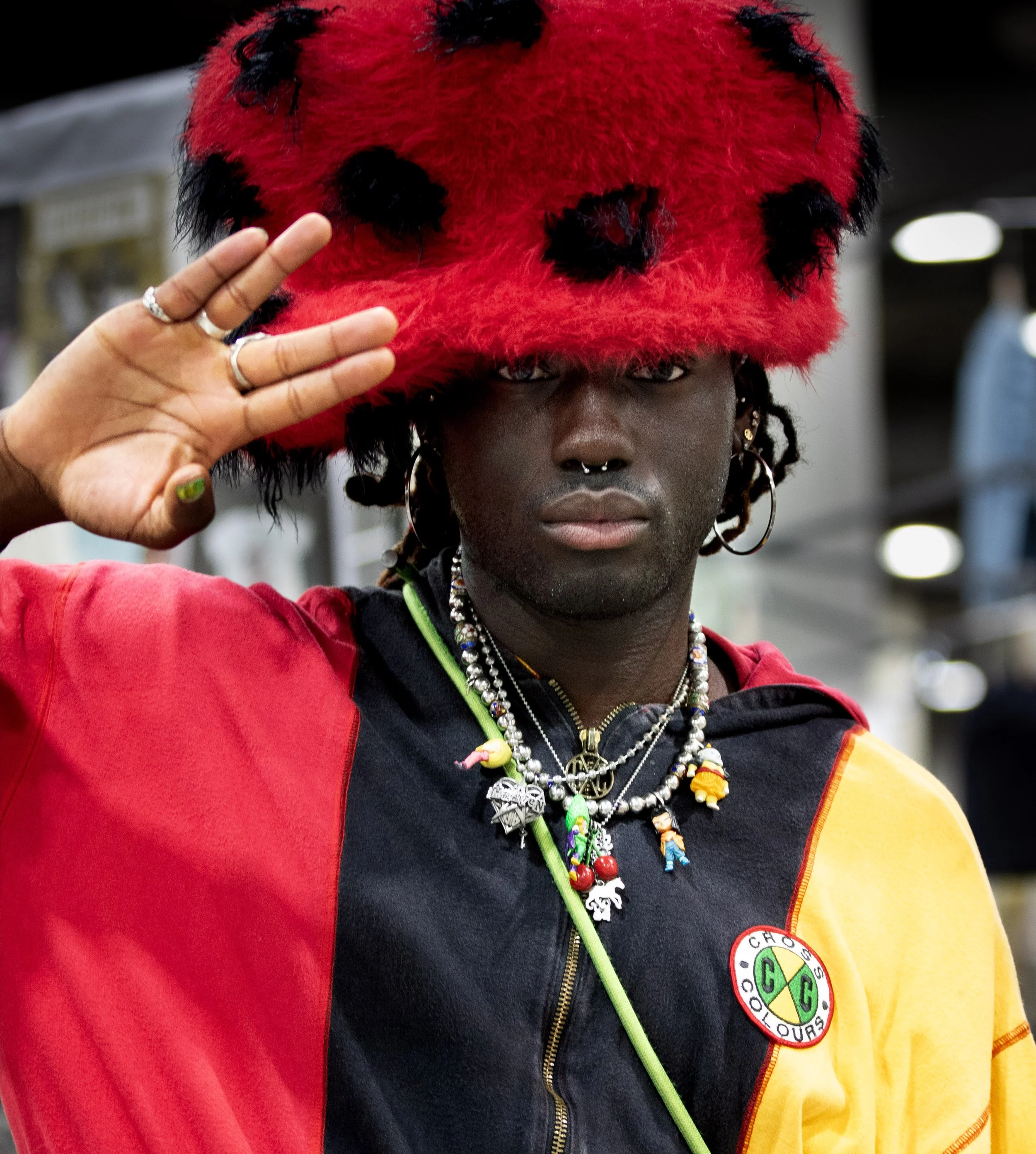  Ko Asante is a first generation Ghanaian American that considers himself to be a multi-disciplinary creator; content creator, designer, artist, and community organizer. He often collaborates with various fashion brands and comes up with deeply creat