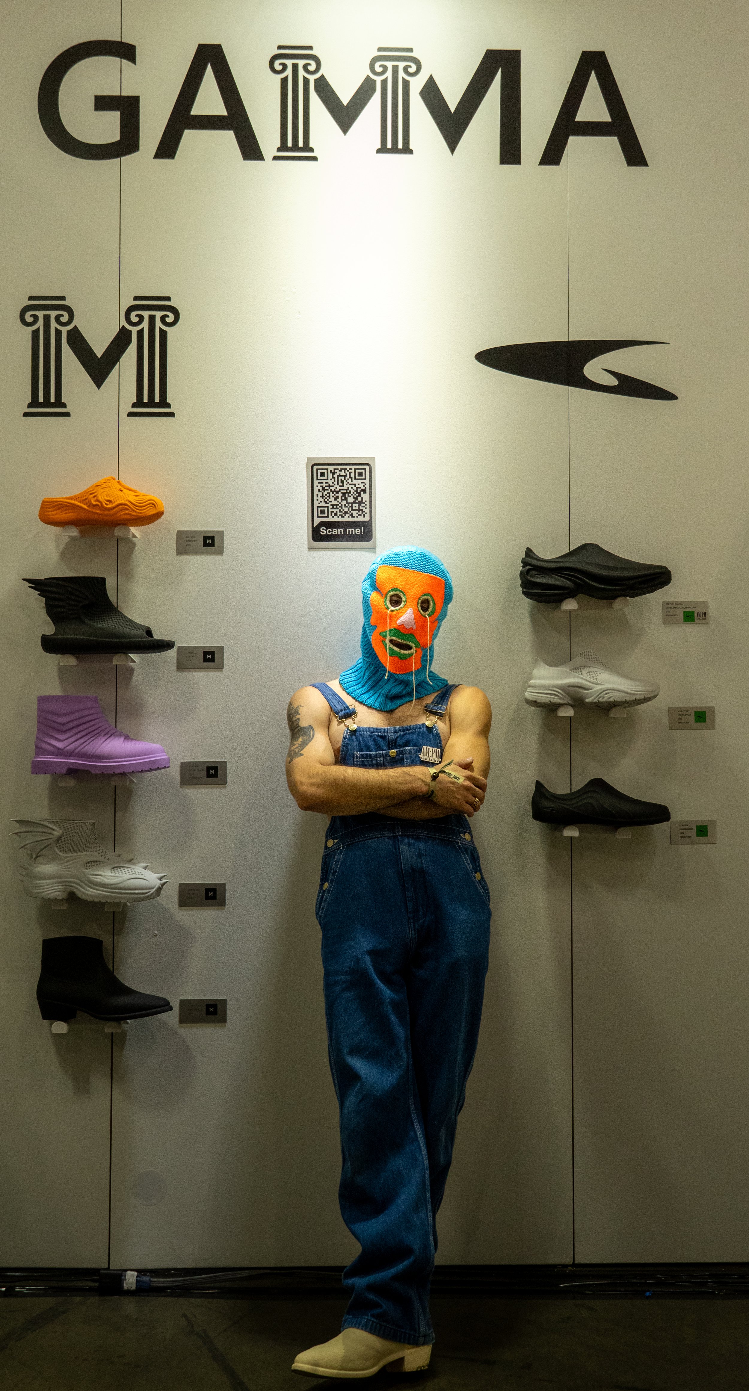  Gamma Gabe posing for his brand "GAMMA MUSEUM" at Complexcon on Sunday October 4th, 2026. (Andy Garcia | The Corsair) 