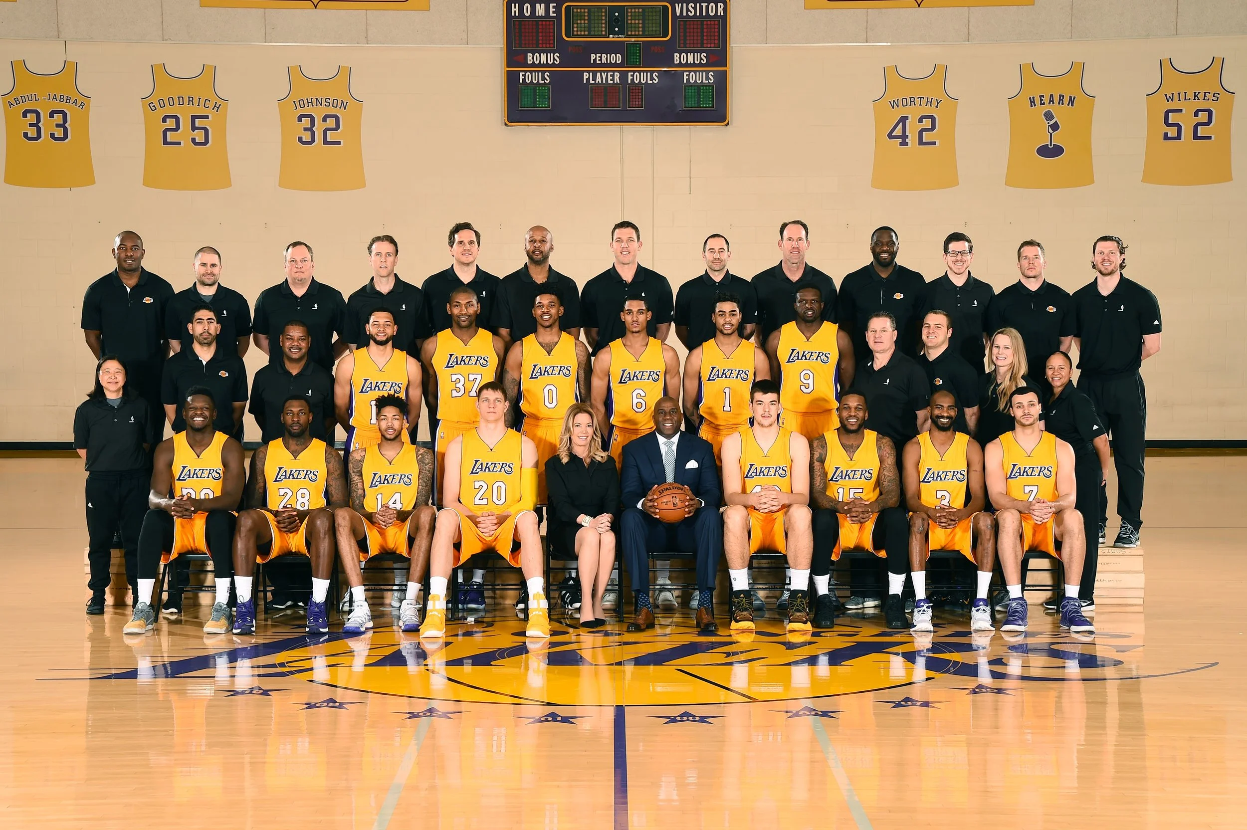  Photo courtesy of Jeanie Buss 