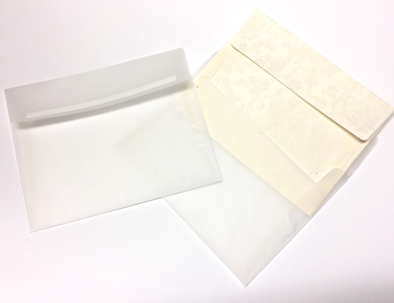 Vellum envelopes  Vellum envelope, Envelope design, Diy envelope