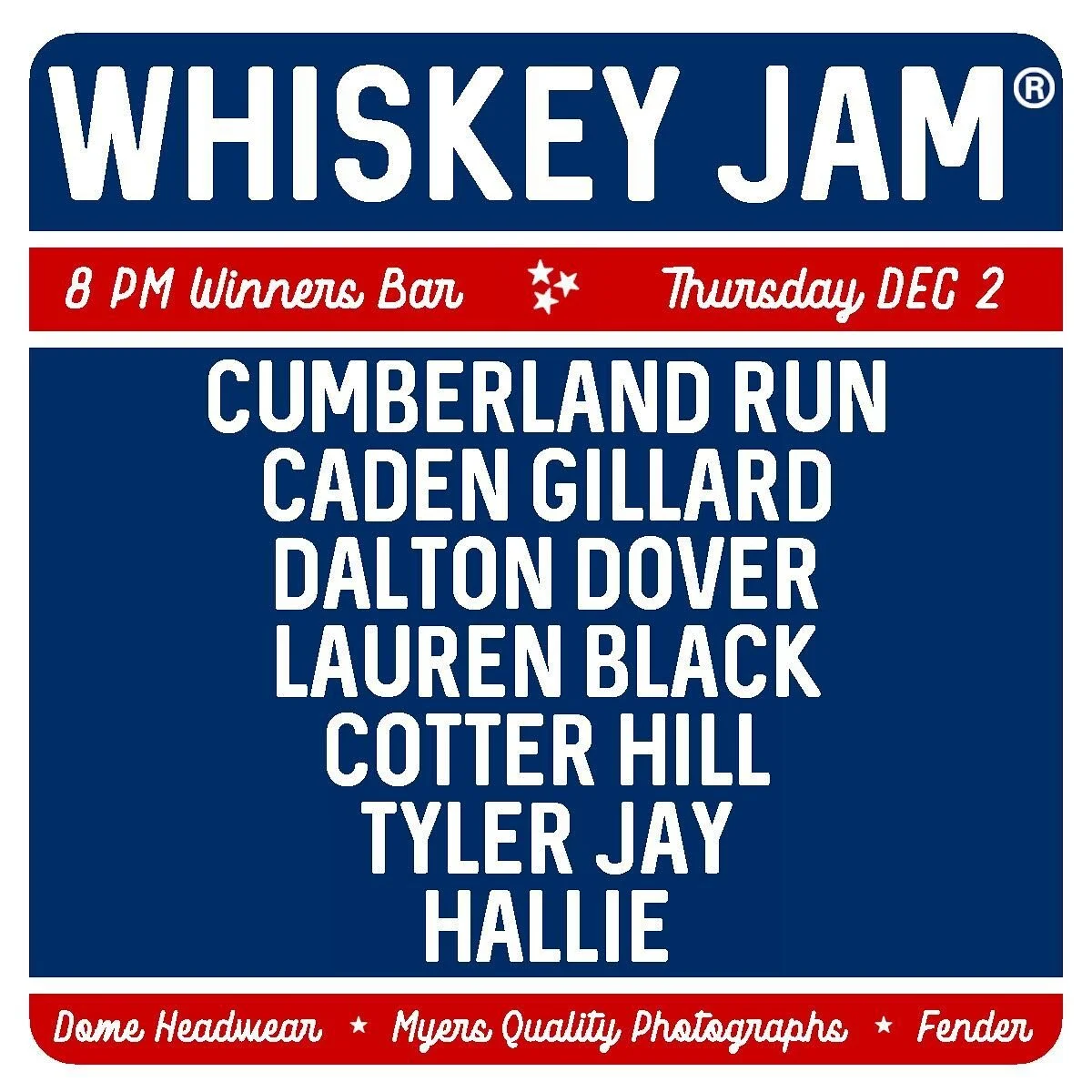 It&rsquo;s gonna be a party tonight! See y&rsquo;all @whiskeyjam @winners_bar_nashville_