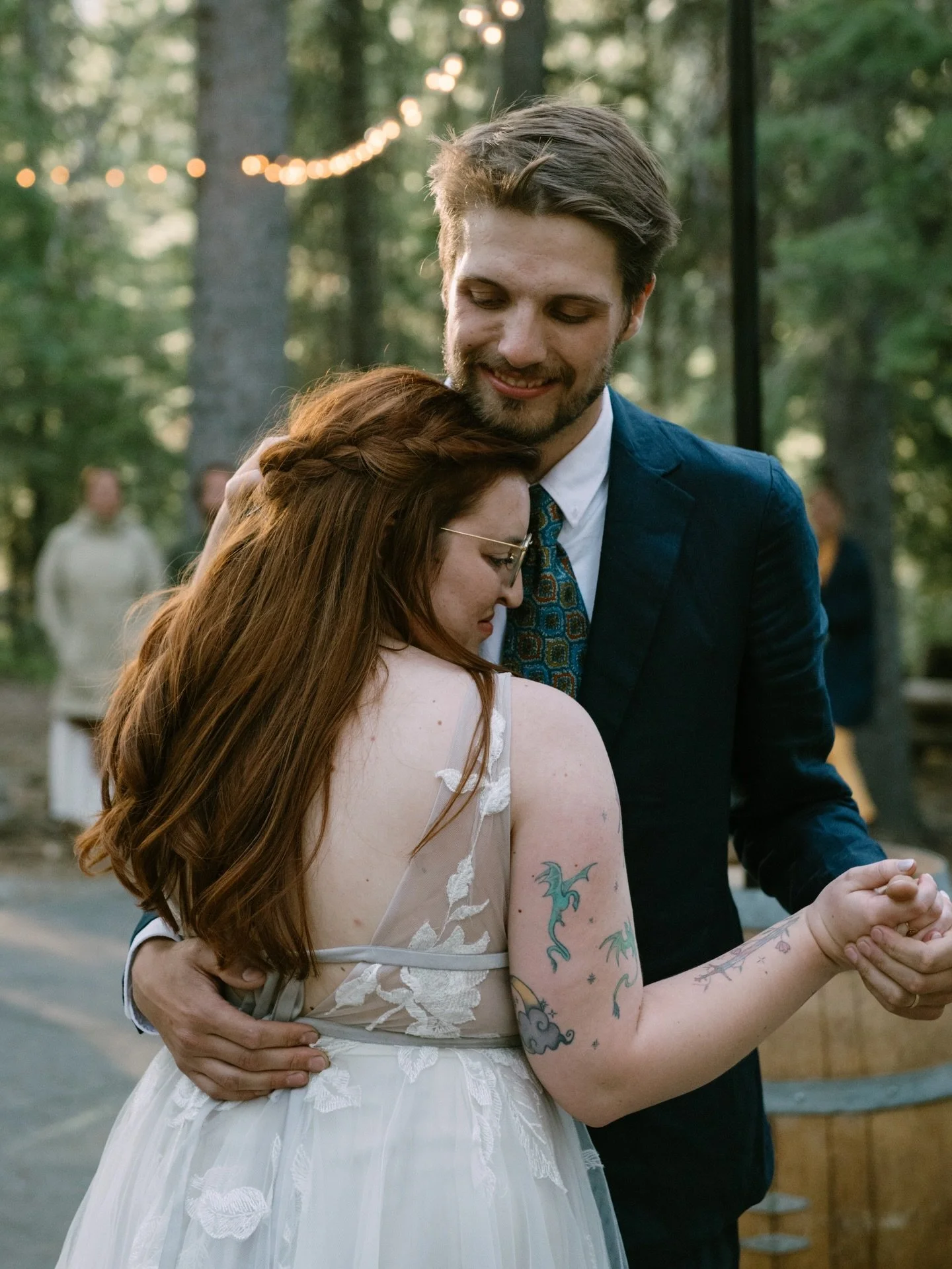 &ldquo;My partner and I are not naturally comfortable in front of a camera, and we were hoping for wedding photos that felt grounded, candid, and documentary-style. From the very beginning, Courtney made us feel completely at ease!&rdquo; - a little 