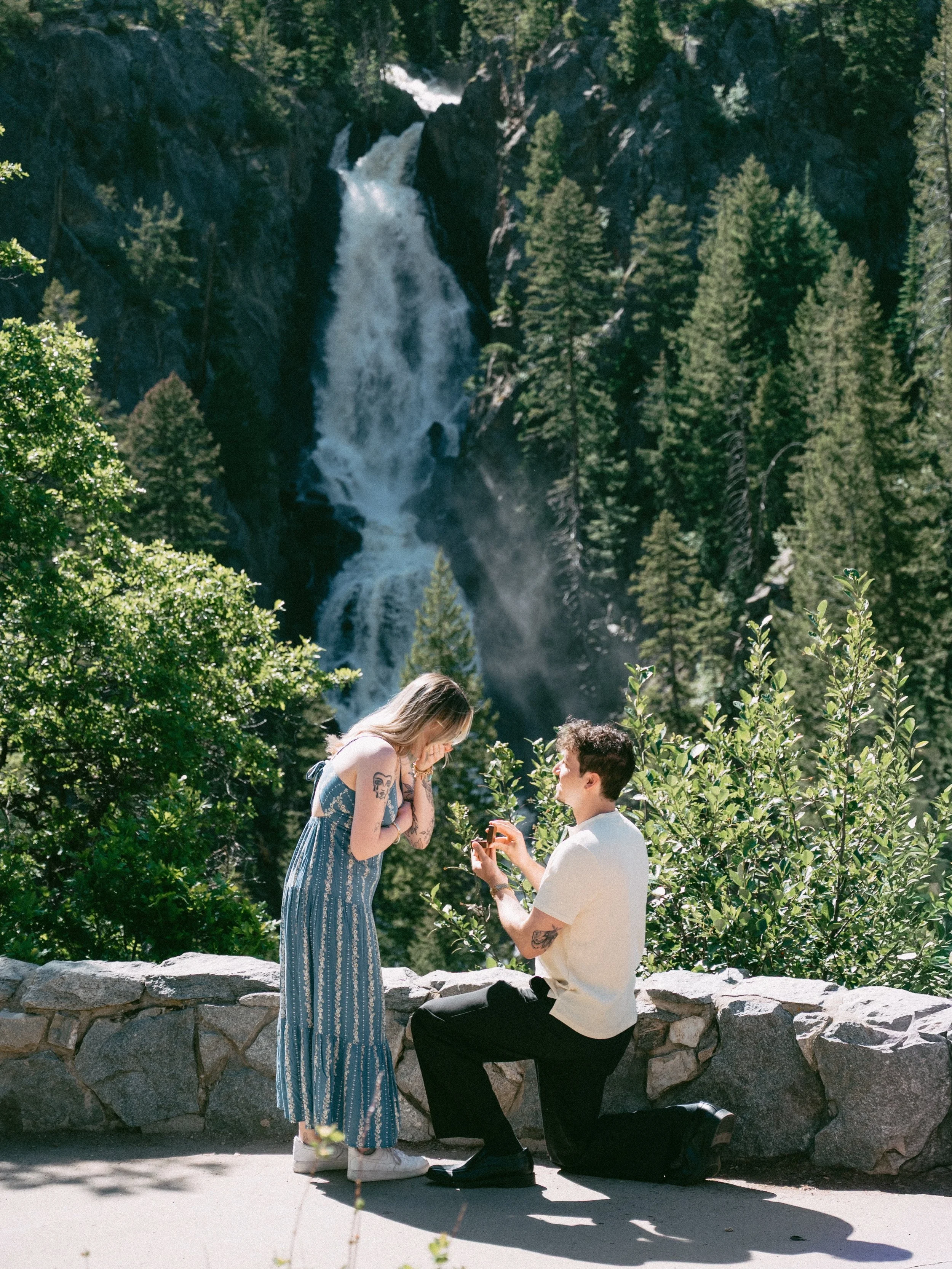 Started my week with this sweet, sunny proposal and it definitely set the tone, I&rsquo;ve been cheesin&rsquo; ever since. ☺️ 

#steamboatsprings #coloradophotographer #coloradoweddingphotographer