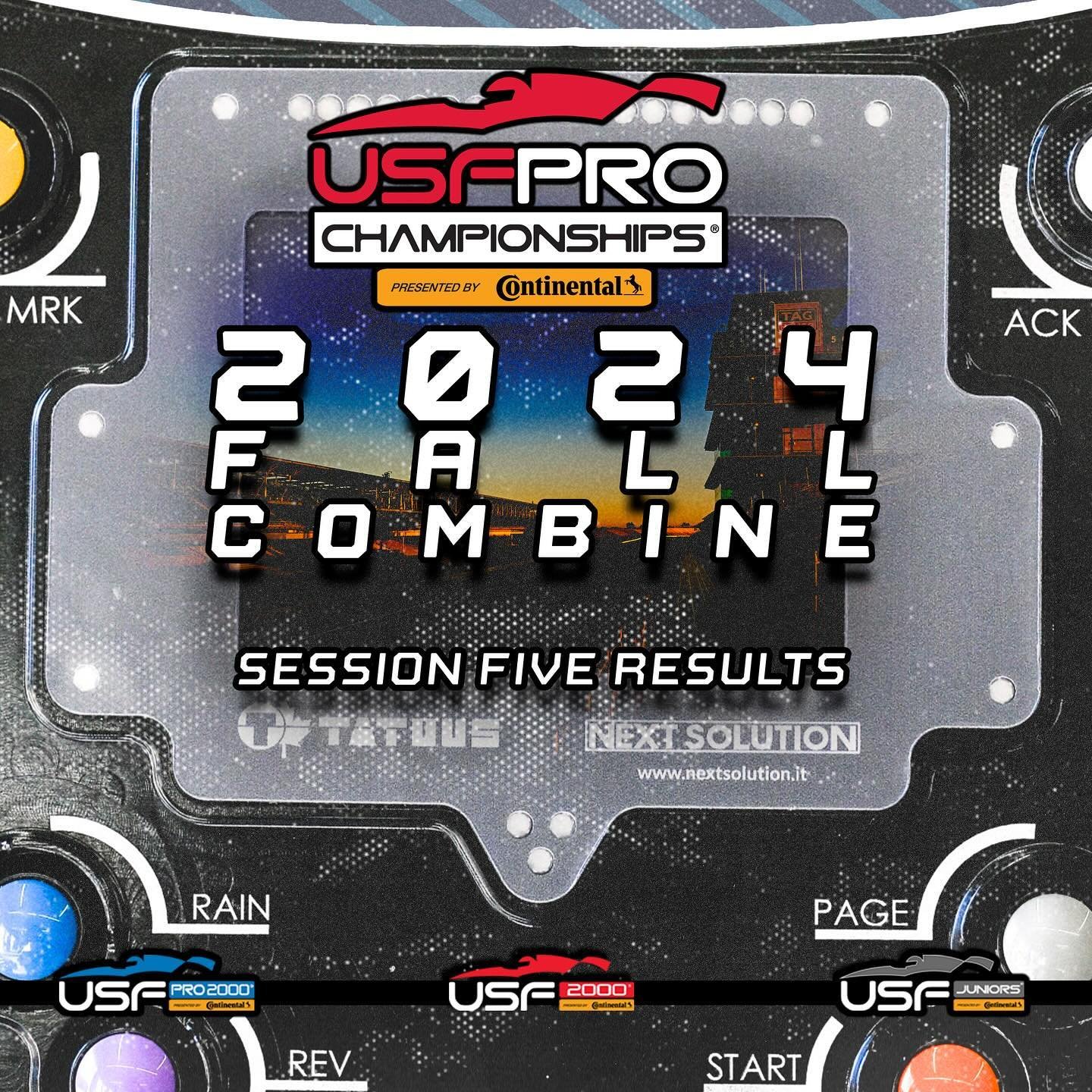ποΈ five sessions in the books at @indianapolismotorspeedway for USF Pro 2000, USF2000 and @usfjuniors π€
Here’s a look at the best times and speeds from No. 5