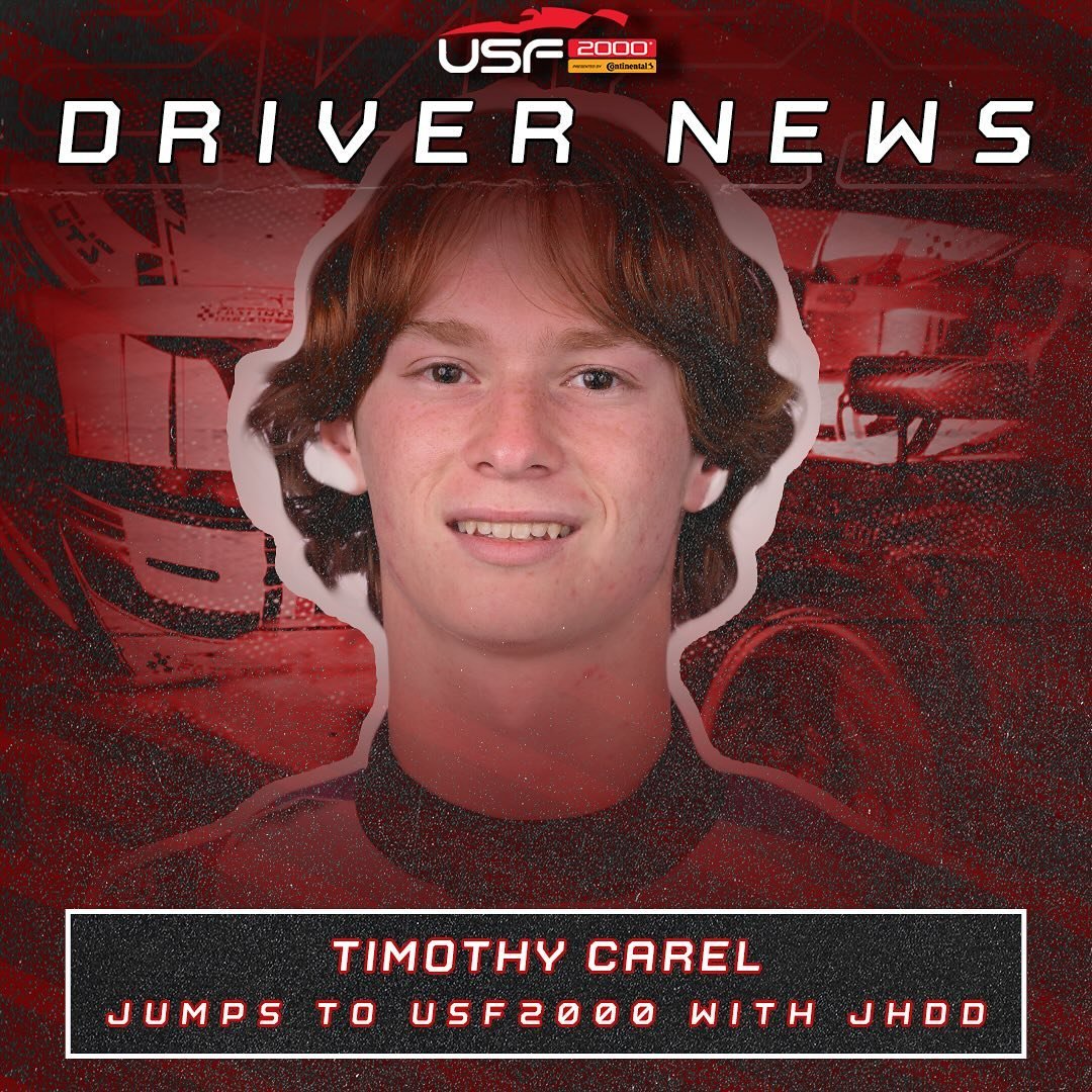 π€ level up for @timmy.carel
Sticking with and re-signing with his familiar @followjhdd program that helped him succeed in @usfjuniors, Carel is ready for a new challenge this coming season as he makes the jump to USF2000 π₯
Carel will continue hi
