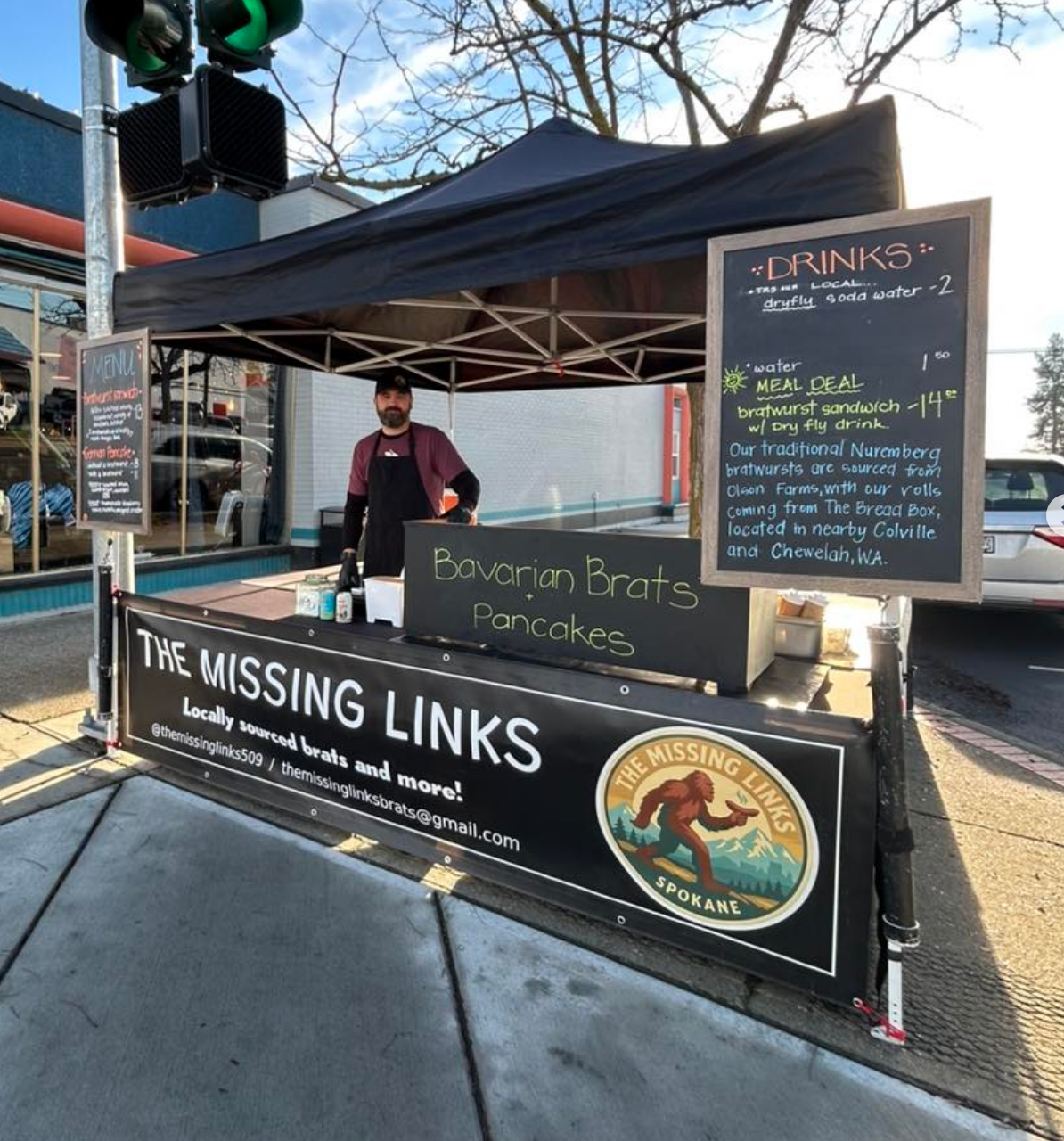  THE MISSING LINKS   Locally sourced brats and more!  